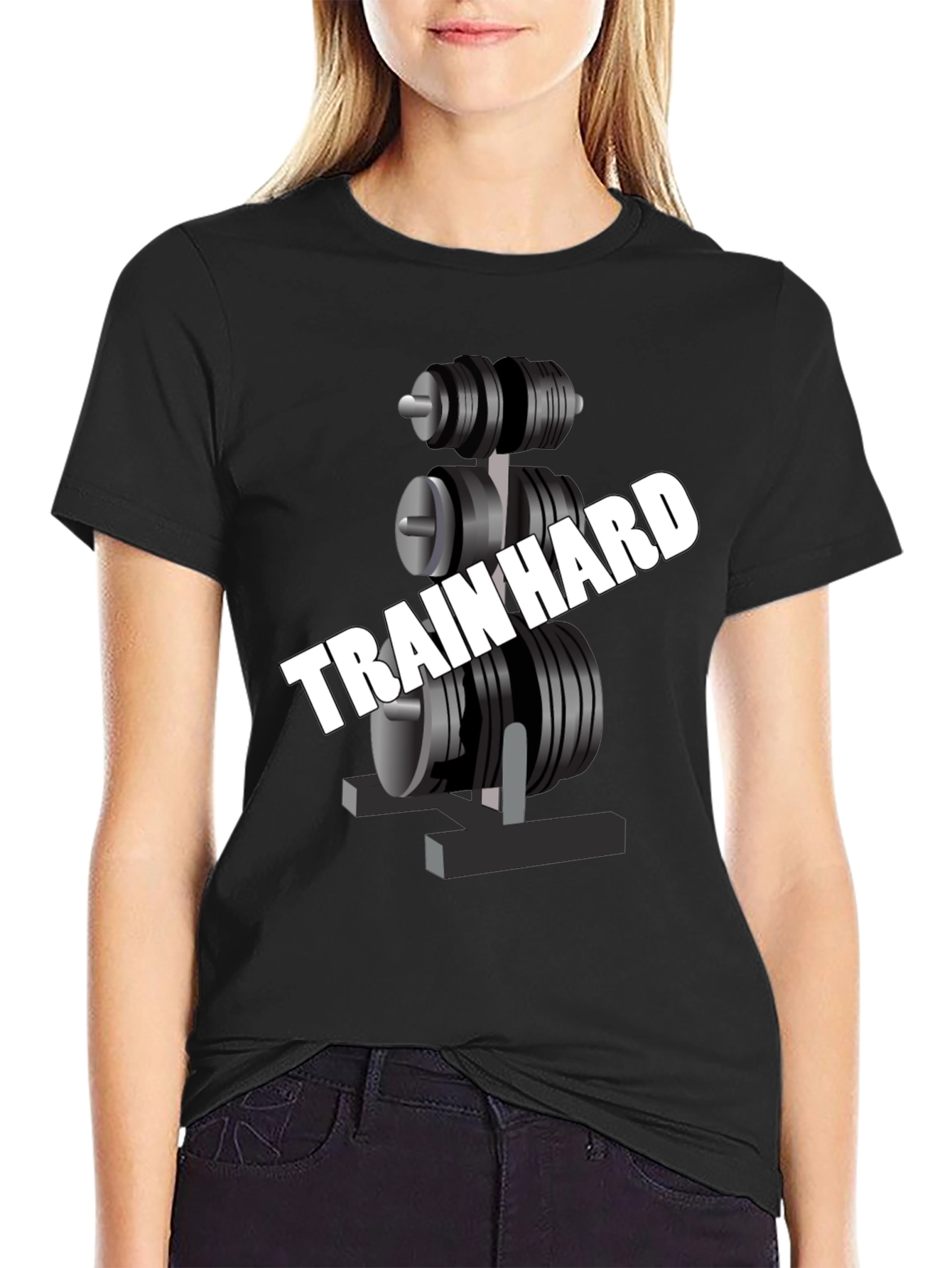 Train Hard Graphic T-Shirt