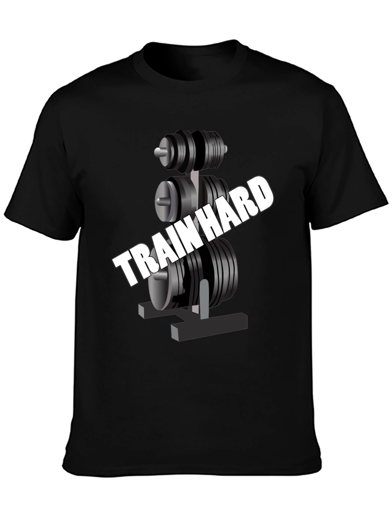 Train Hard Graphic T-Shirt