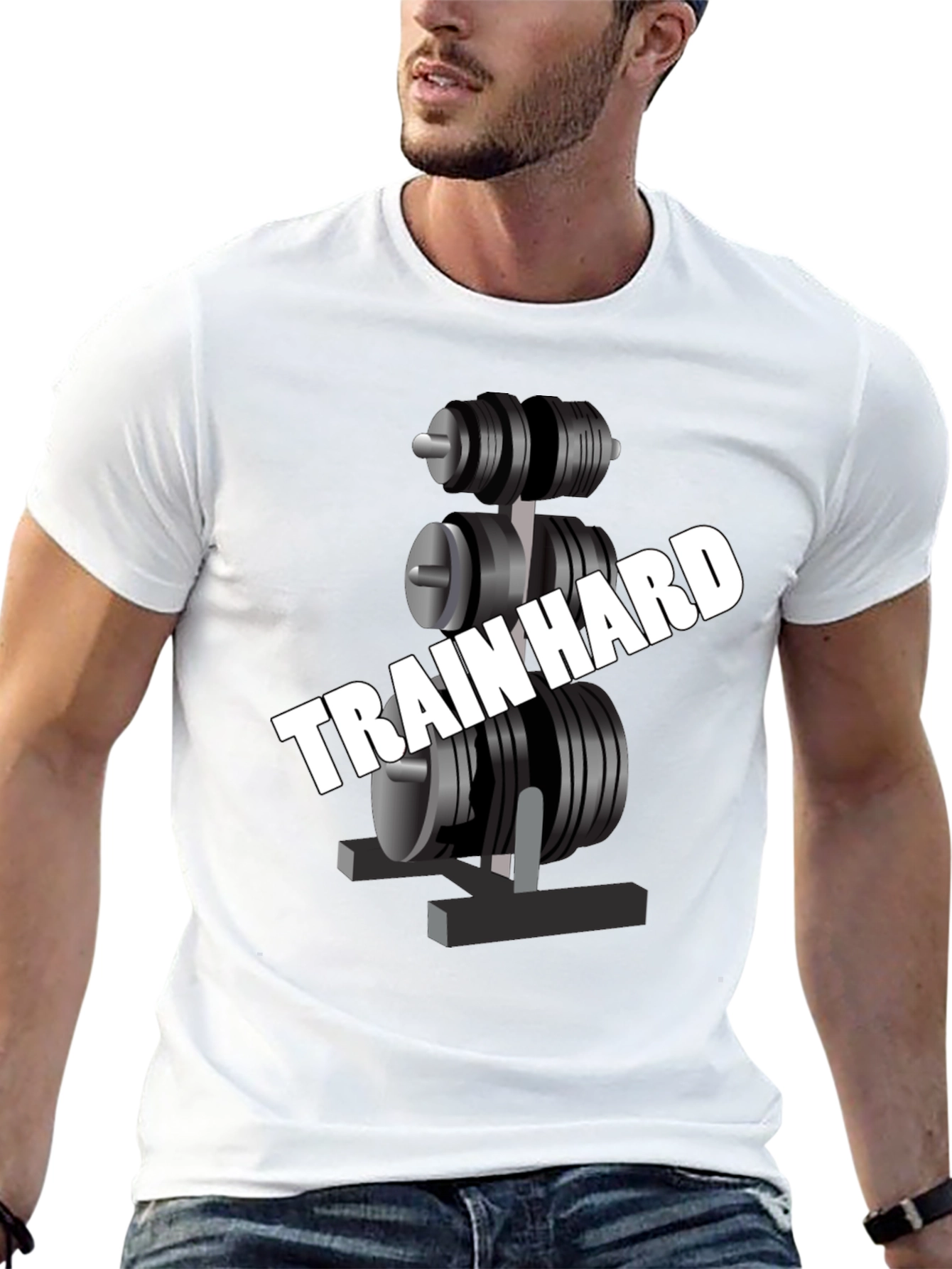 Train Hard Graphic T-Shirt