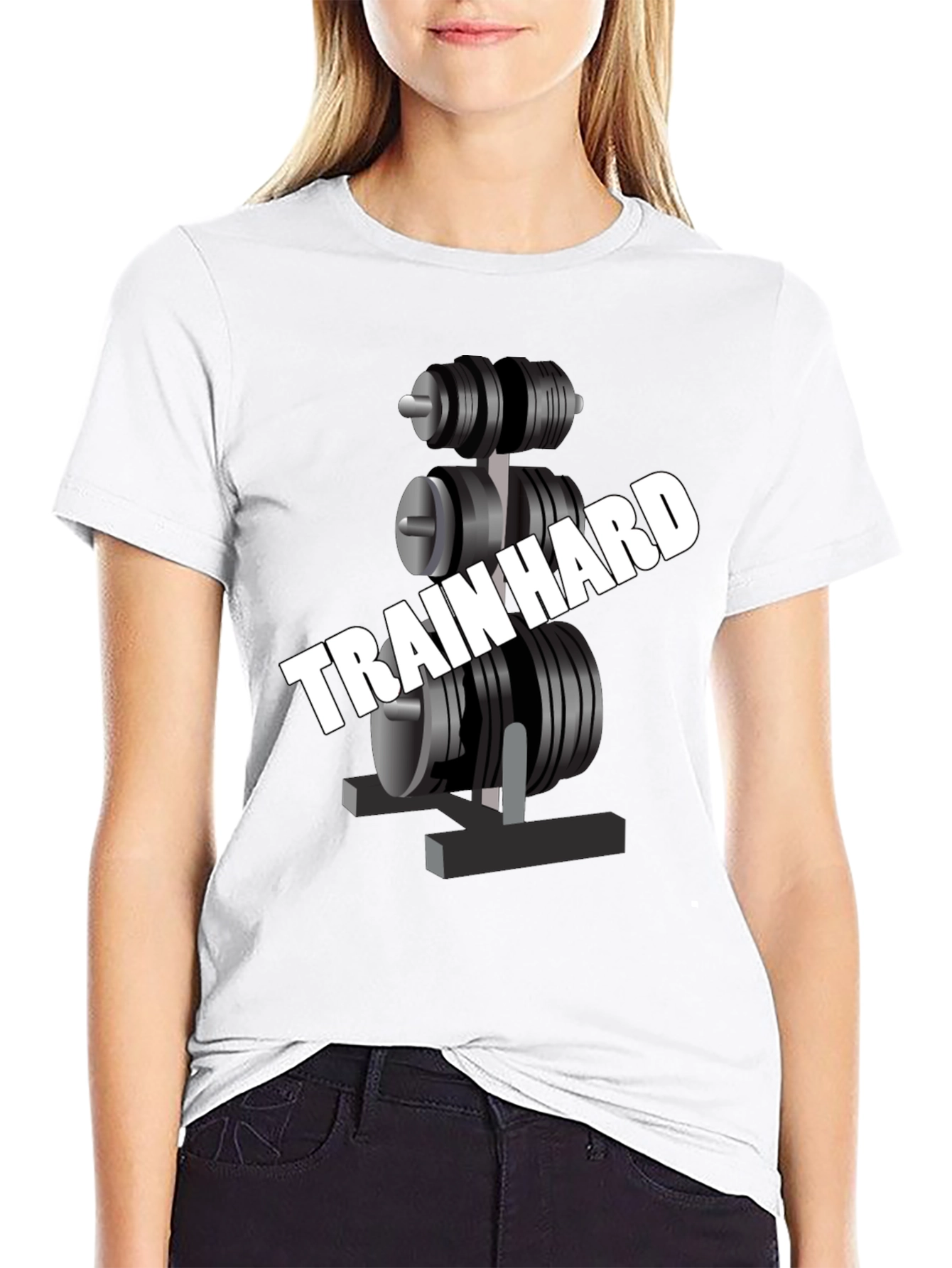 Train Hard Graphic T-Shirt