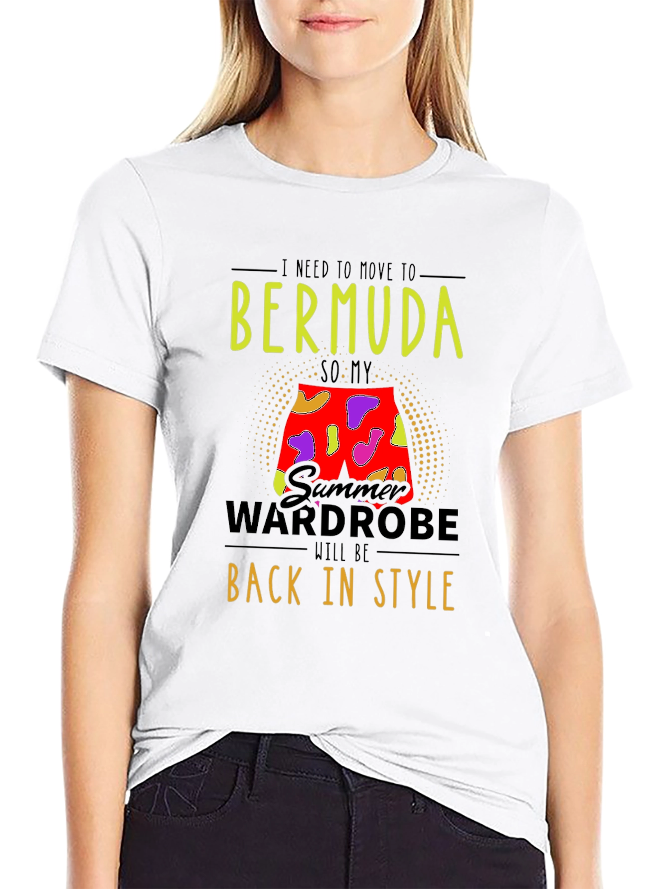 Bermuda Summer Wardrobe Mens T-Shirt