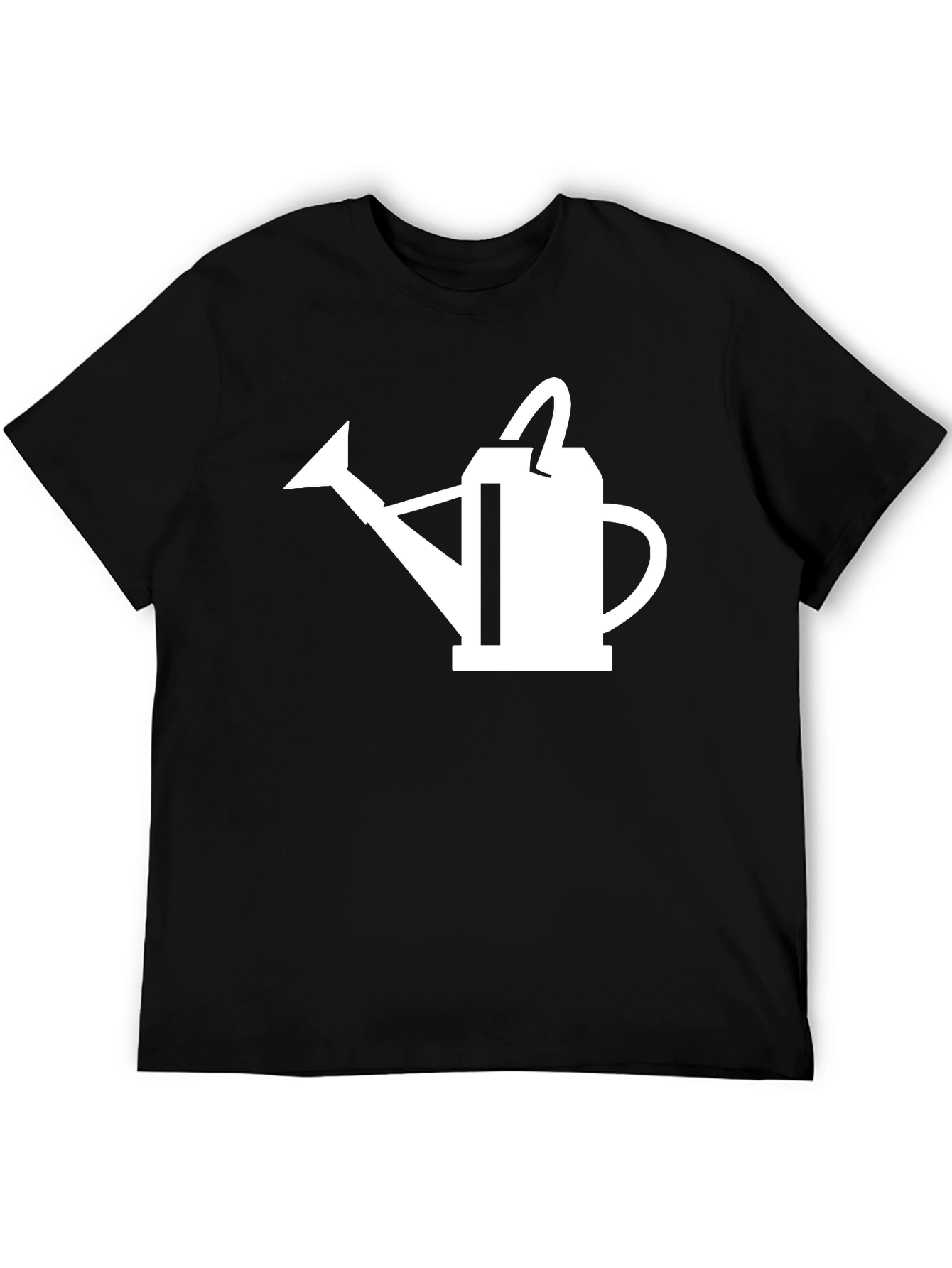 Watering Can Graphic Tee - Black