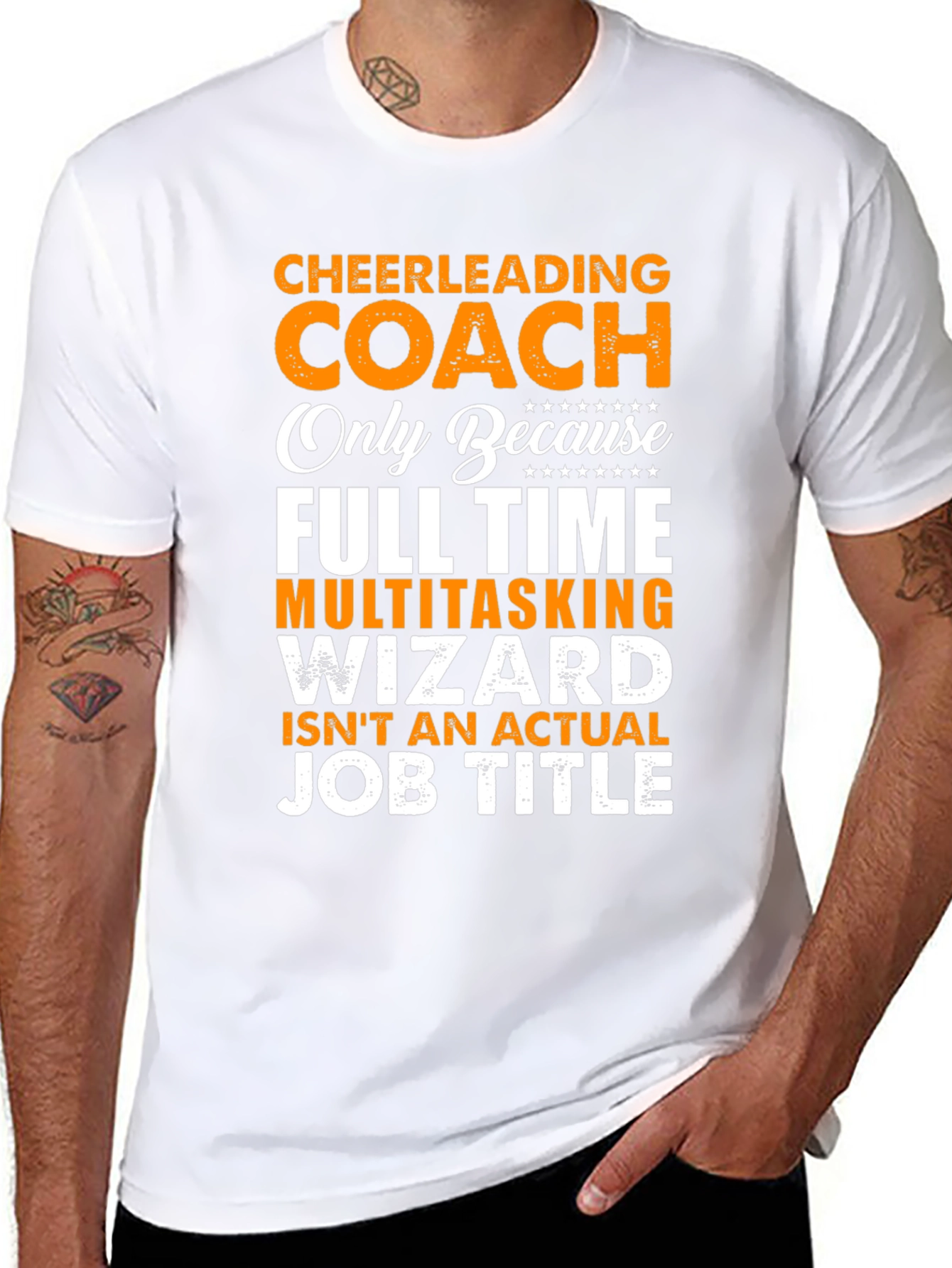 Cheerleading Coach Novelty T-Shirt