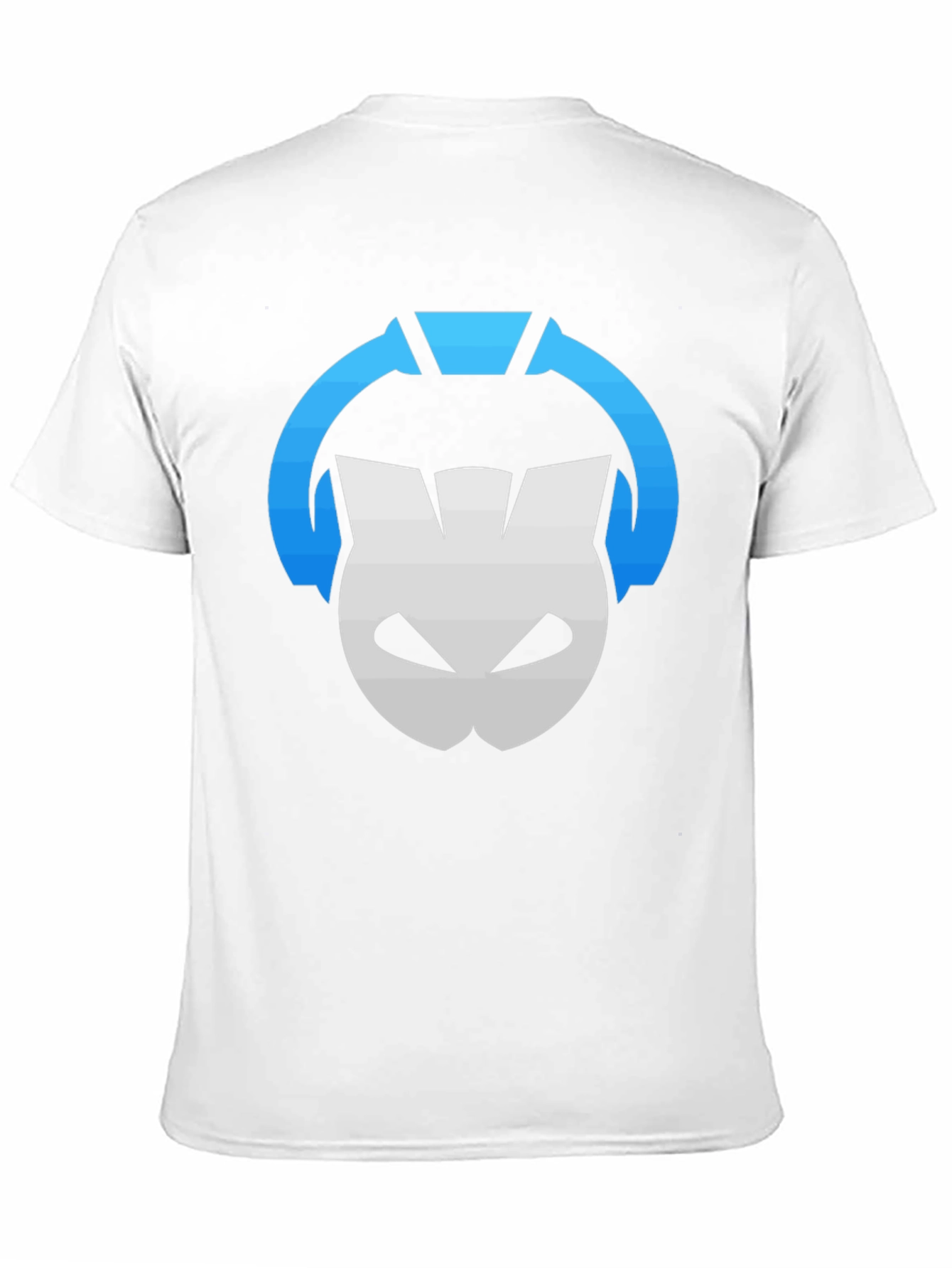 DJ Cat Graphic Tee - Black Cotton T-Shirt