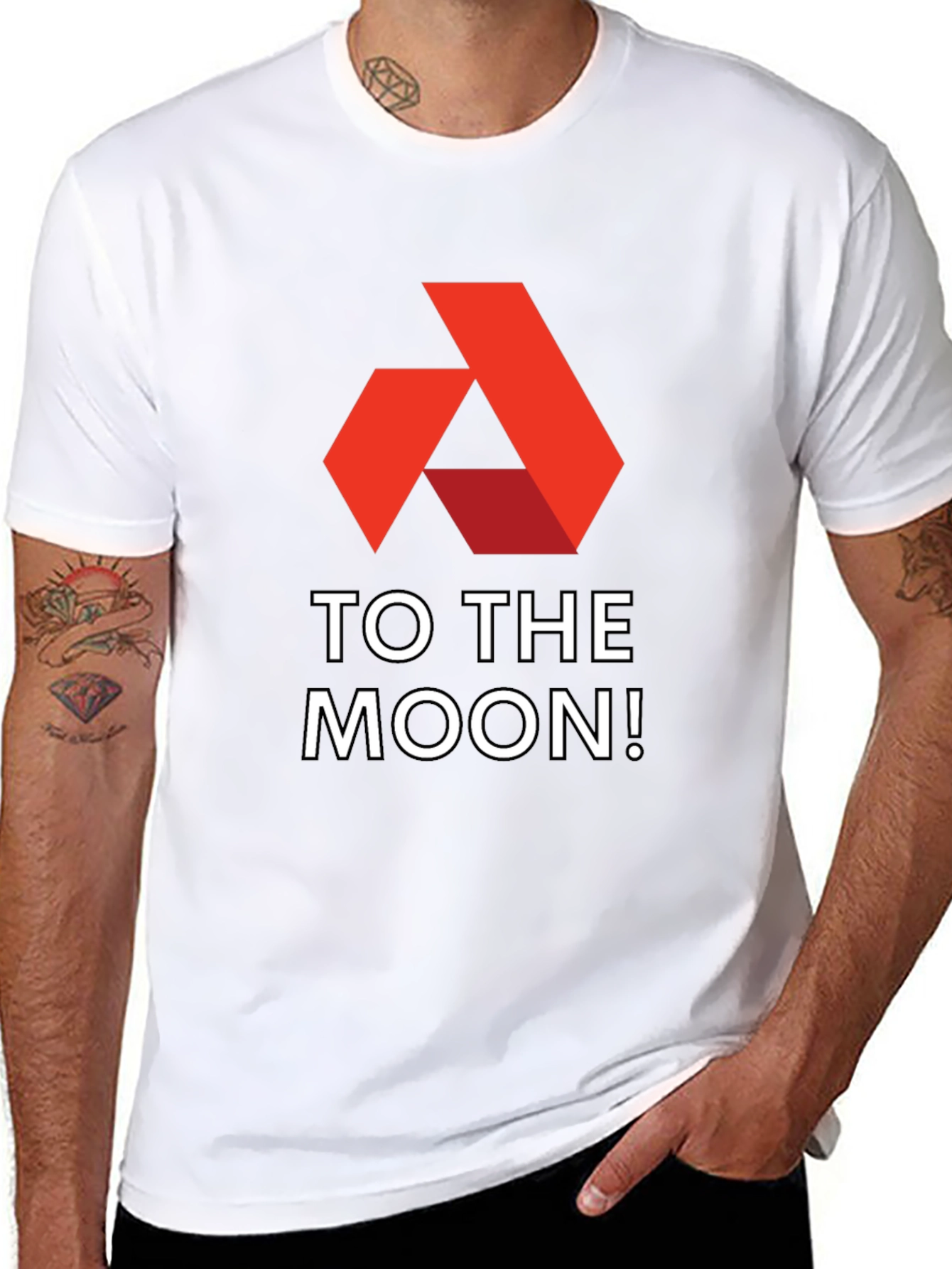 To The Moon T-Shirt - Crypto Apparel