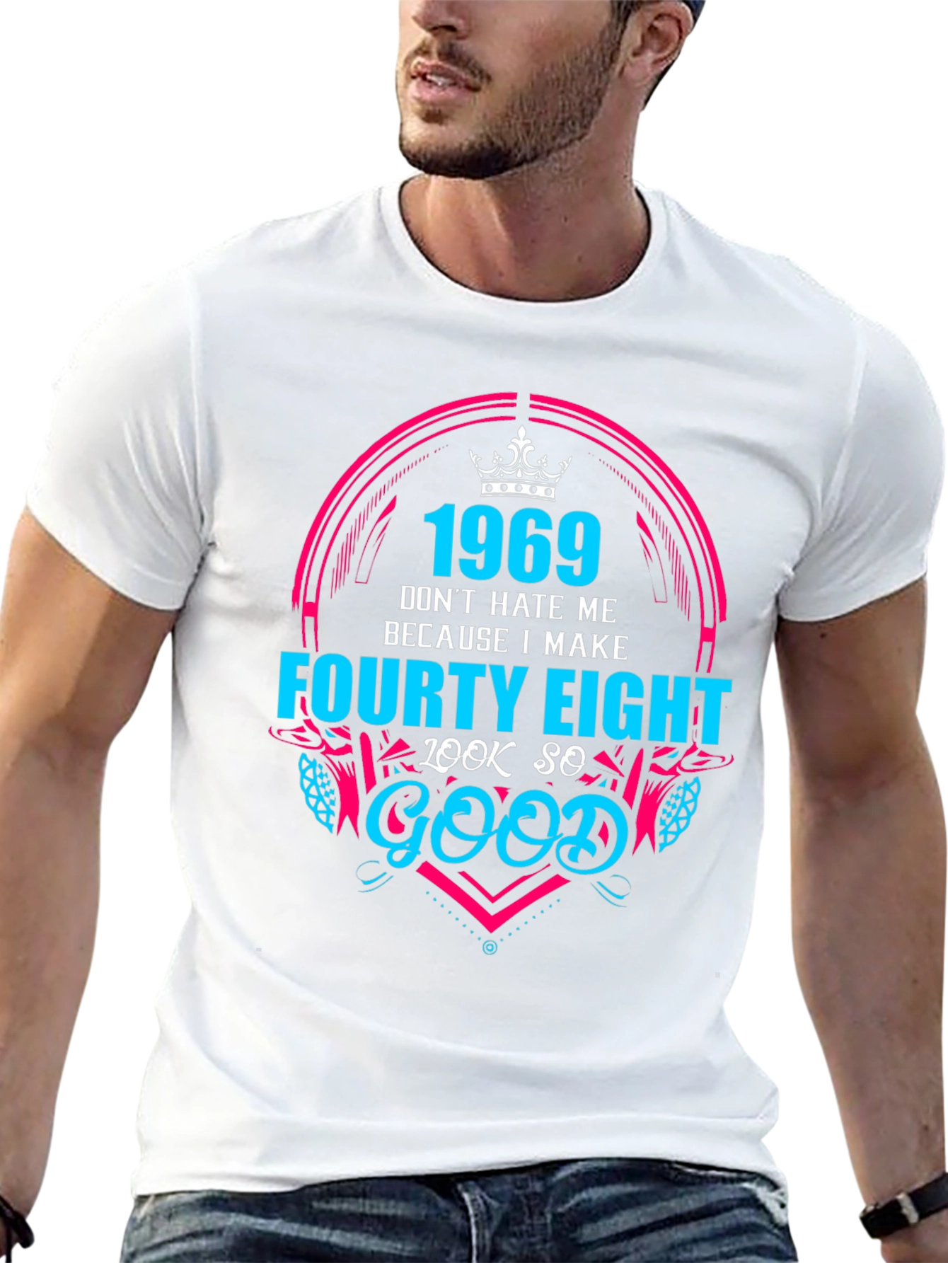 1969 Forty Eight Look So Good Graphic T-Shirt