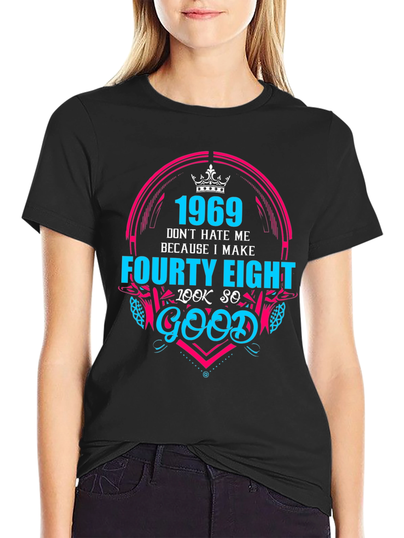 1969 Forty Eight Look So Good Graphic T-Shirt