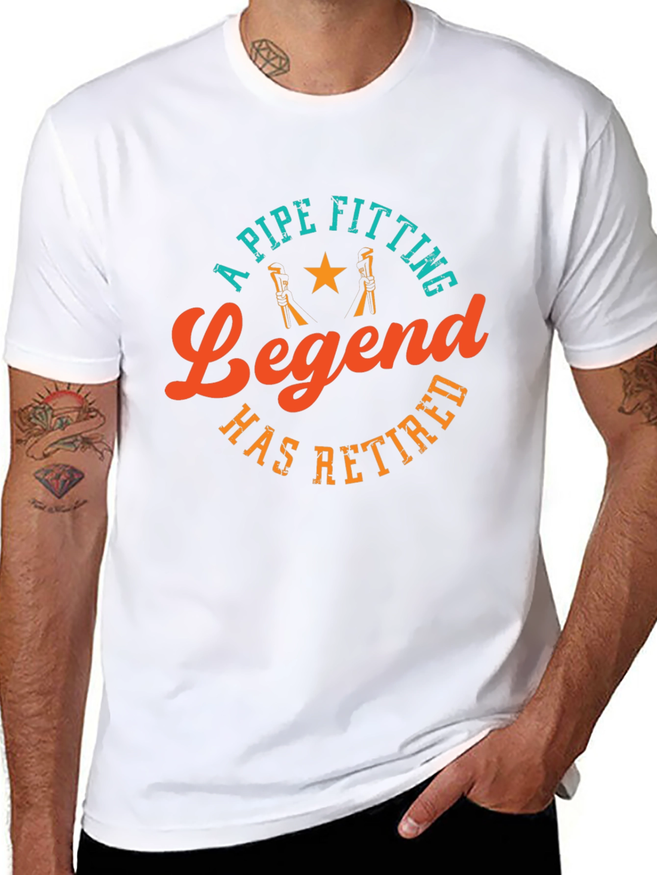 A Pipe Fitting Legend Retired T-Shirt