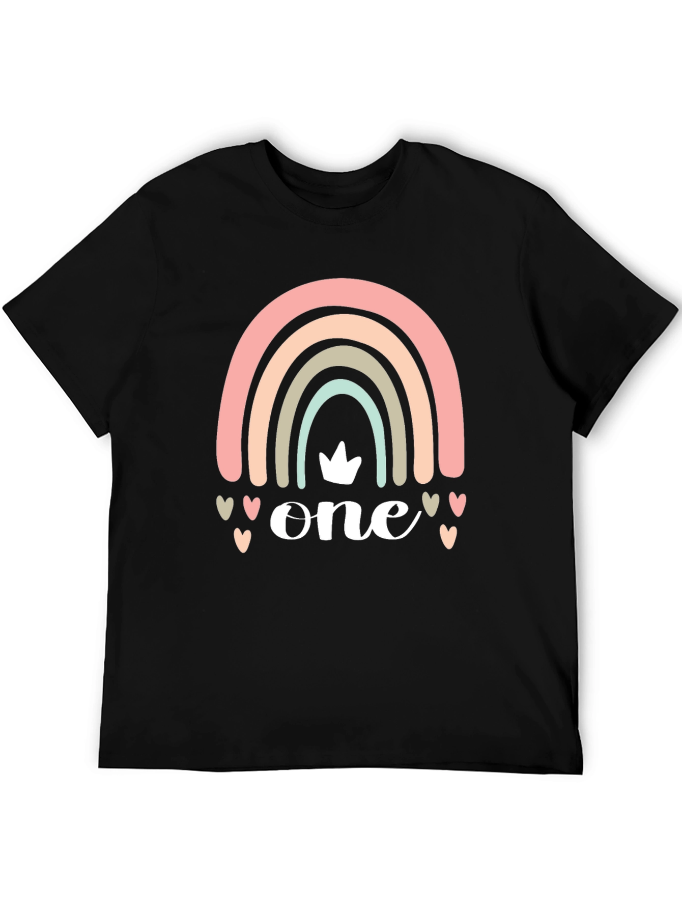 Rainbow One Birthday T-Shirt
