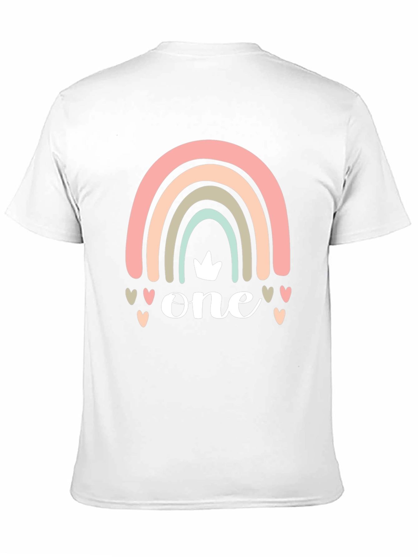 Rainbow One Birthday T-Shirt