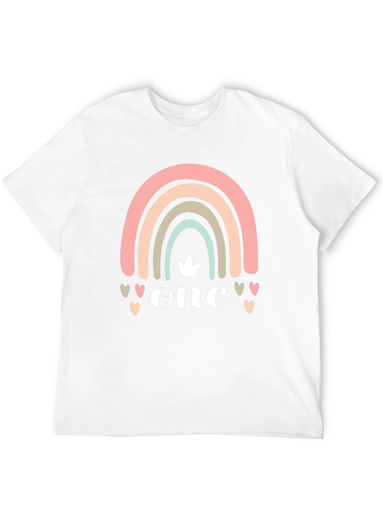 Rainbow One Birthday T-Shirt