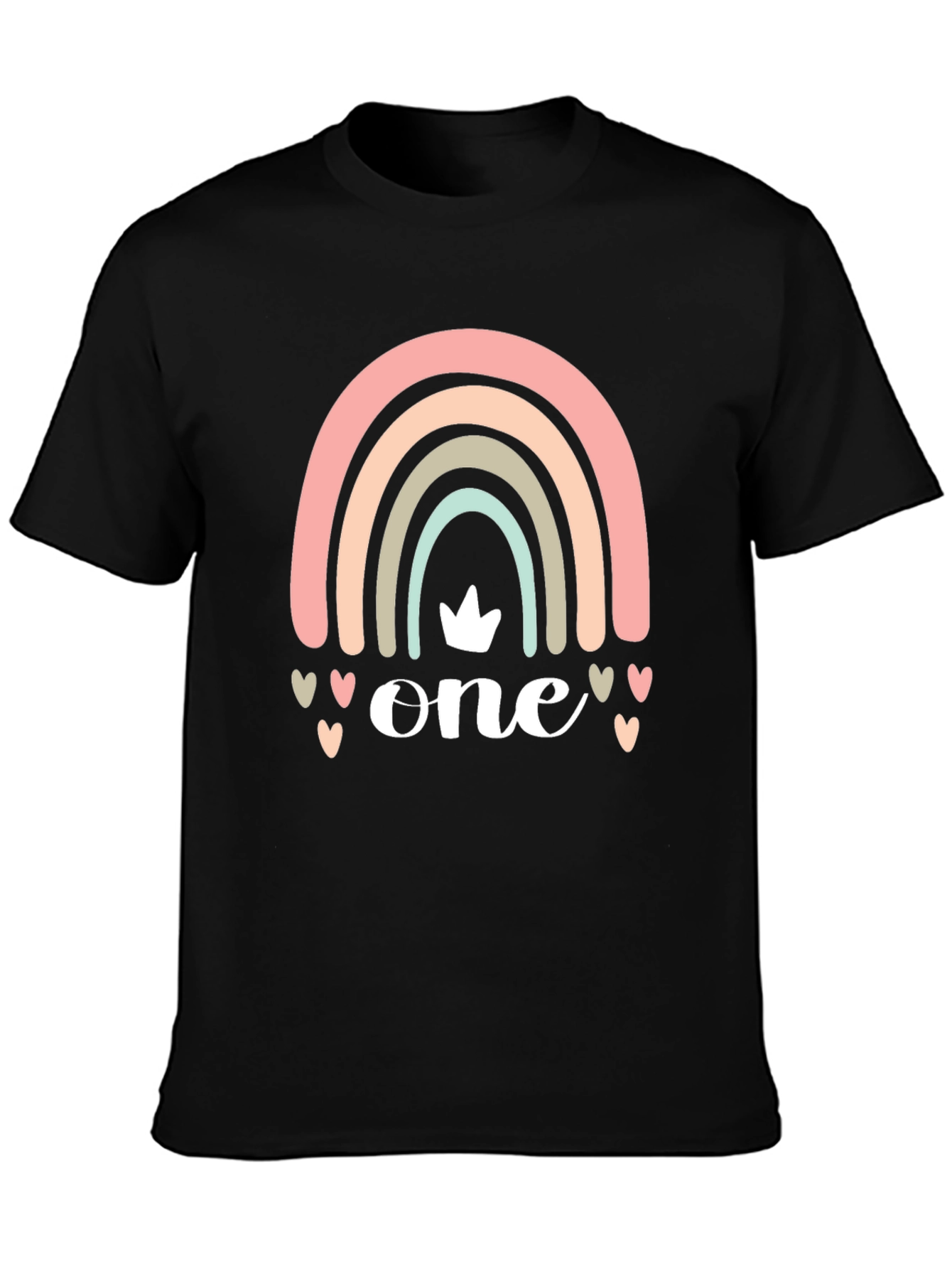 Rainbow One Birthday T-Shirt