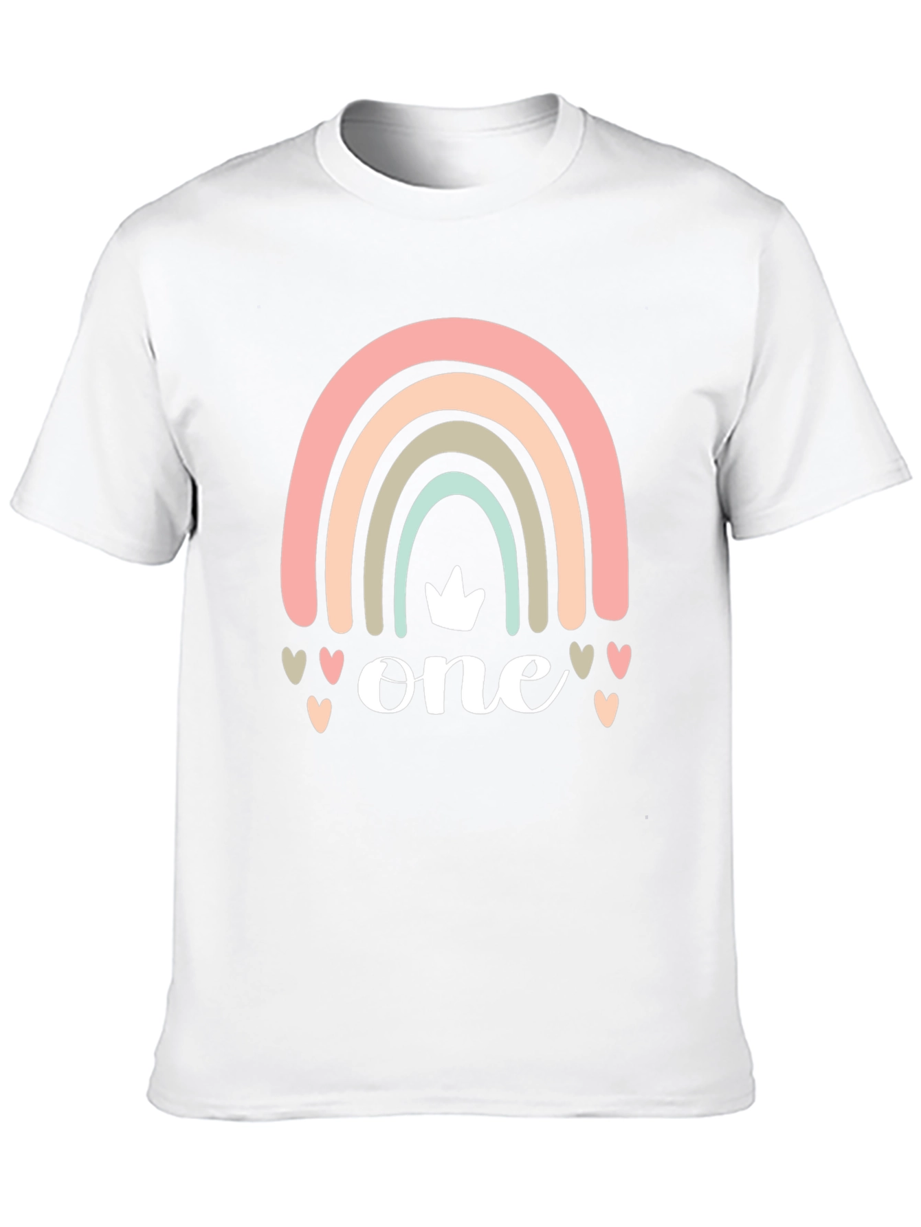 Rainbow One Birthday T-Shirt