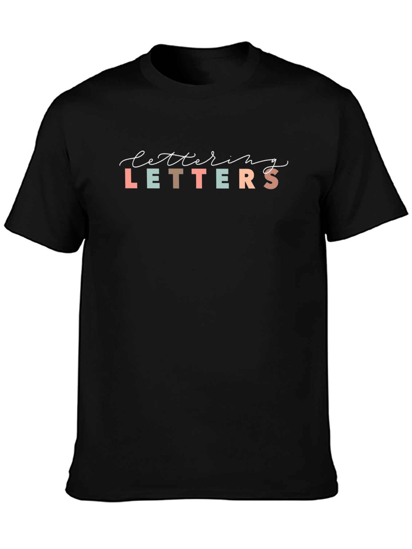 Lettering Letters Graphic Tee