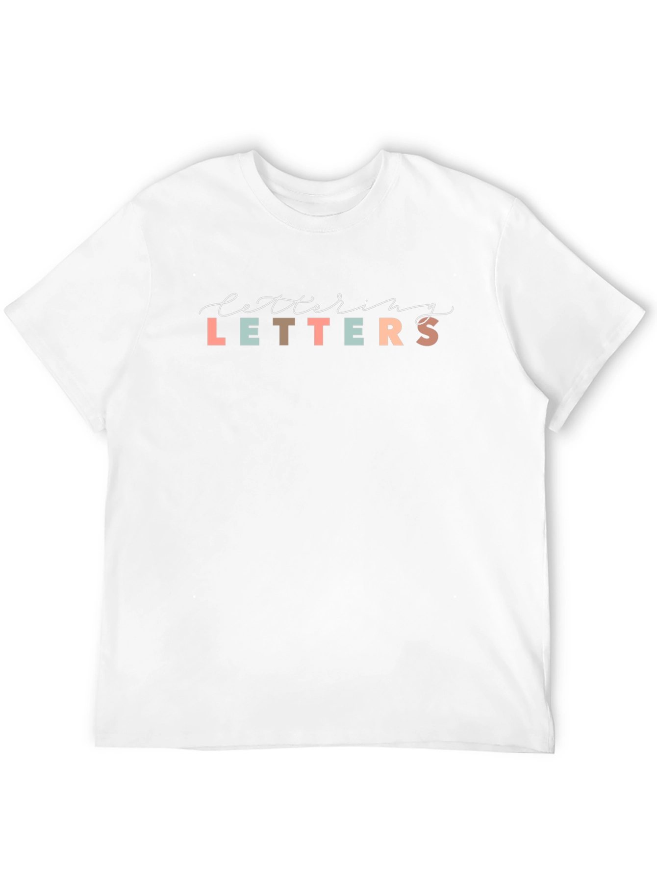 Lettering Letters Graphic Tee