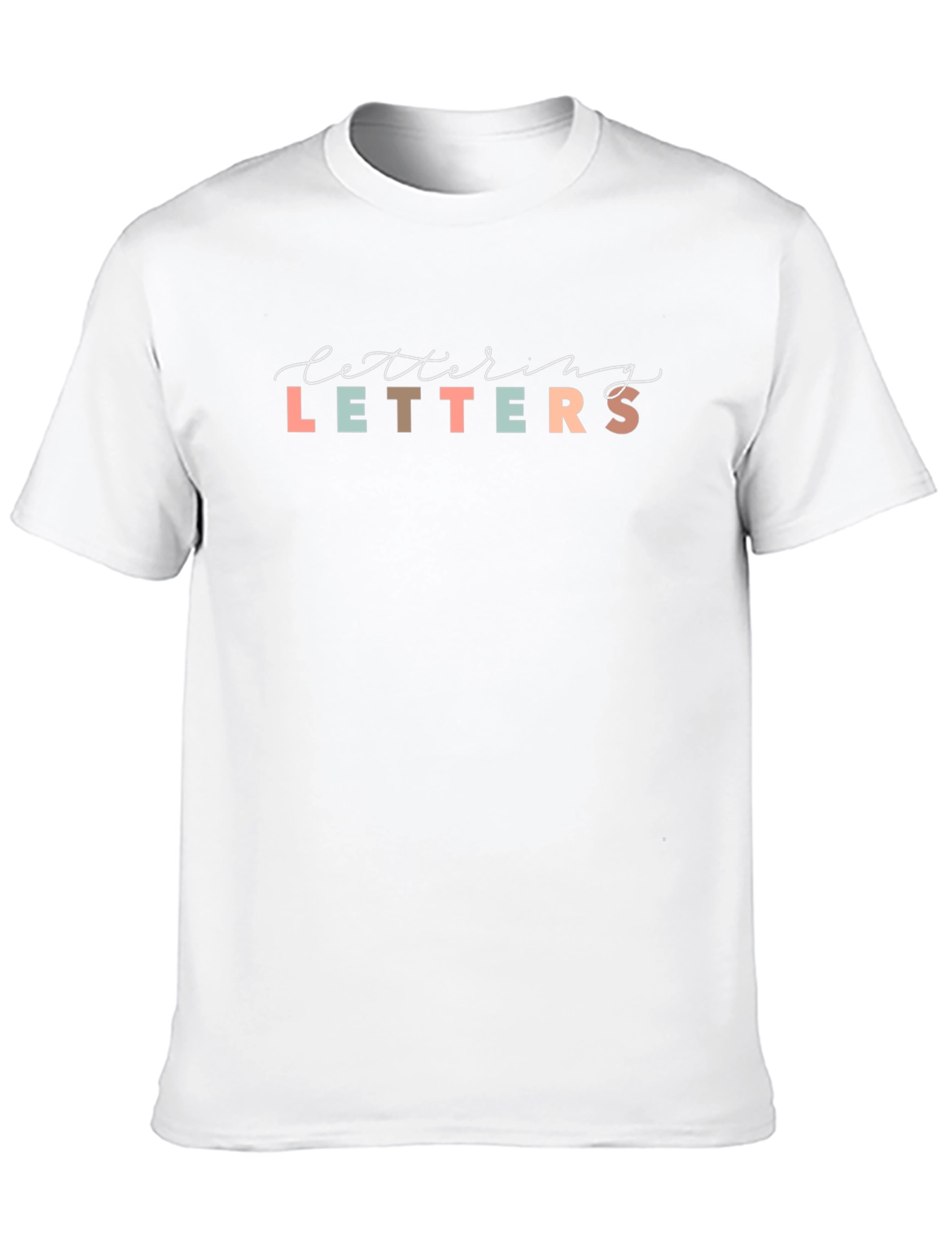 Lettering Letters Graphic Tee