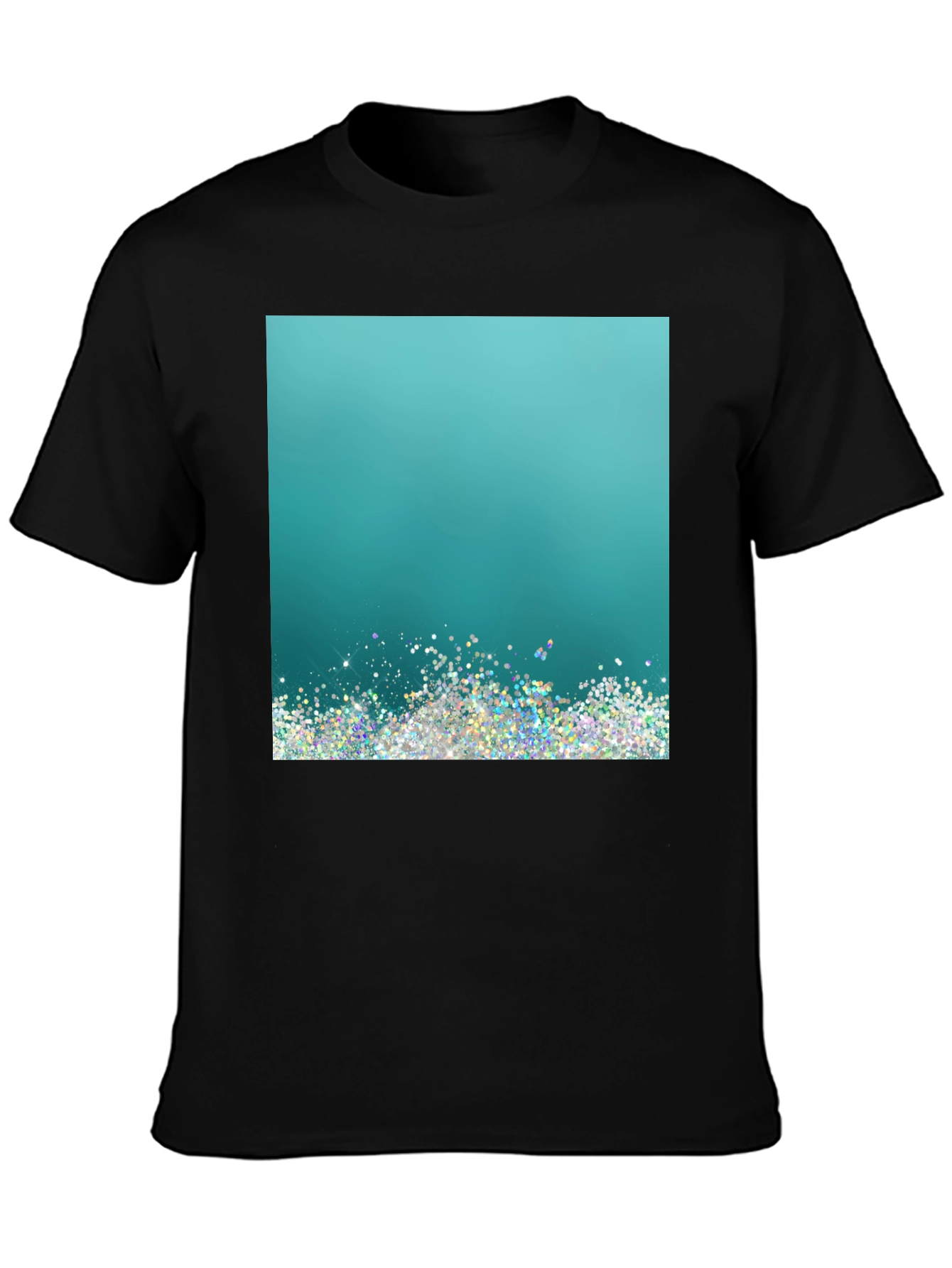 Glitter Gradient Tee