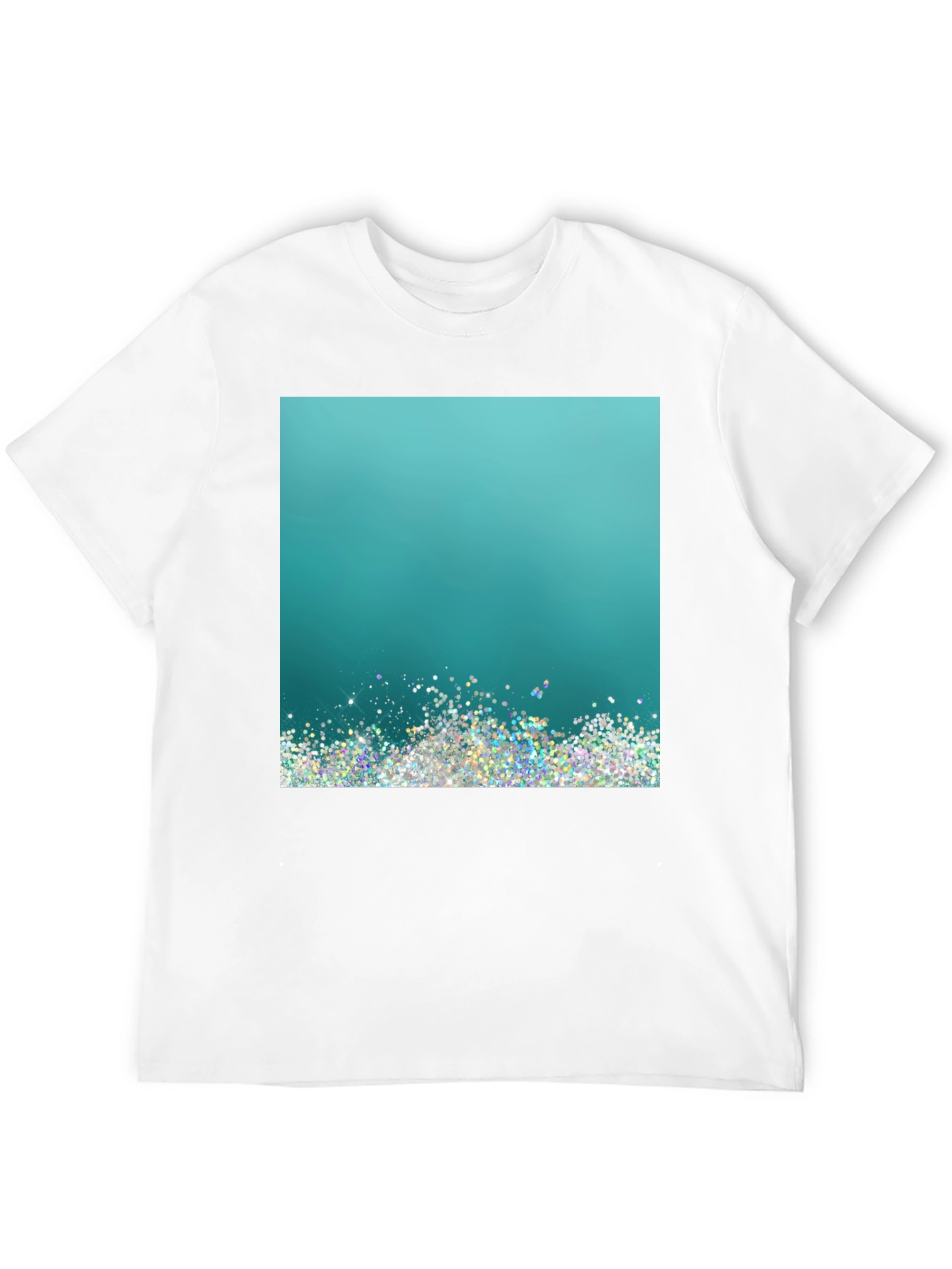 Glitter Gradient Tee