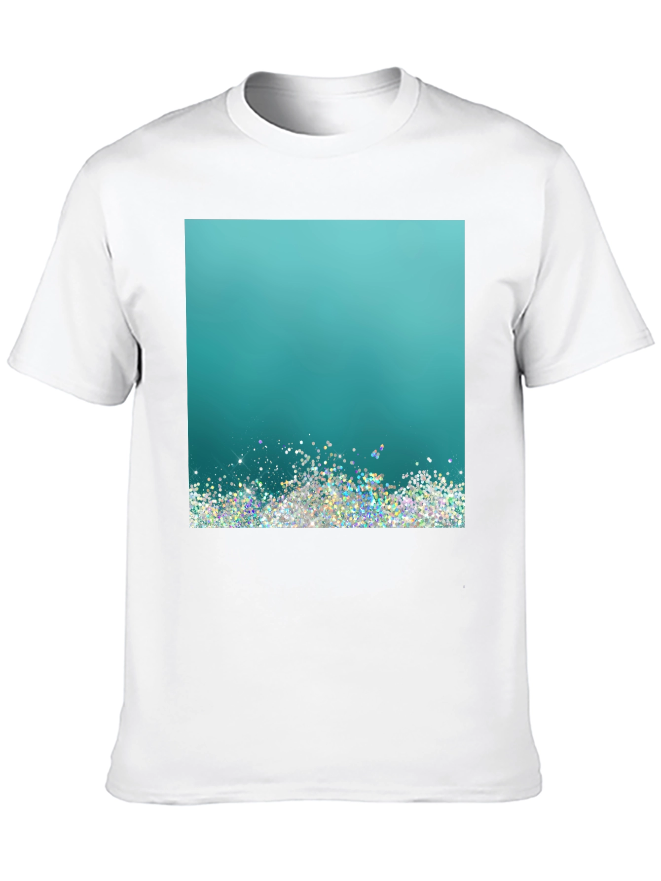 Glitter Gradient Tee