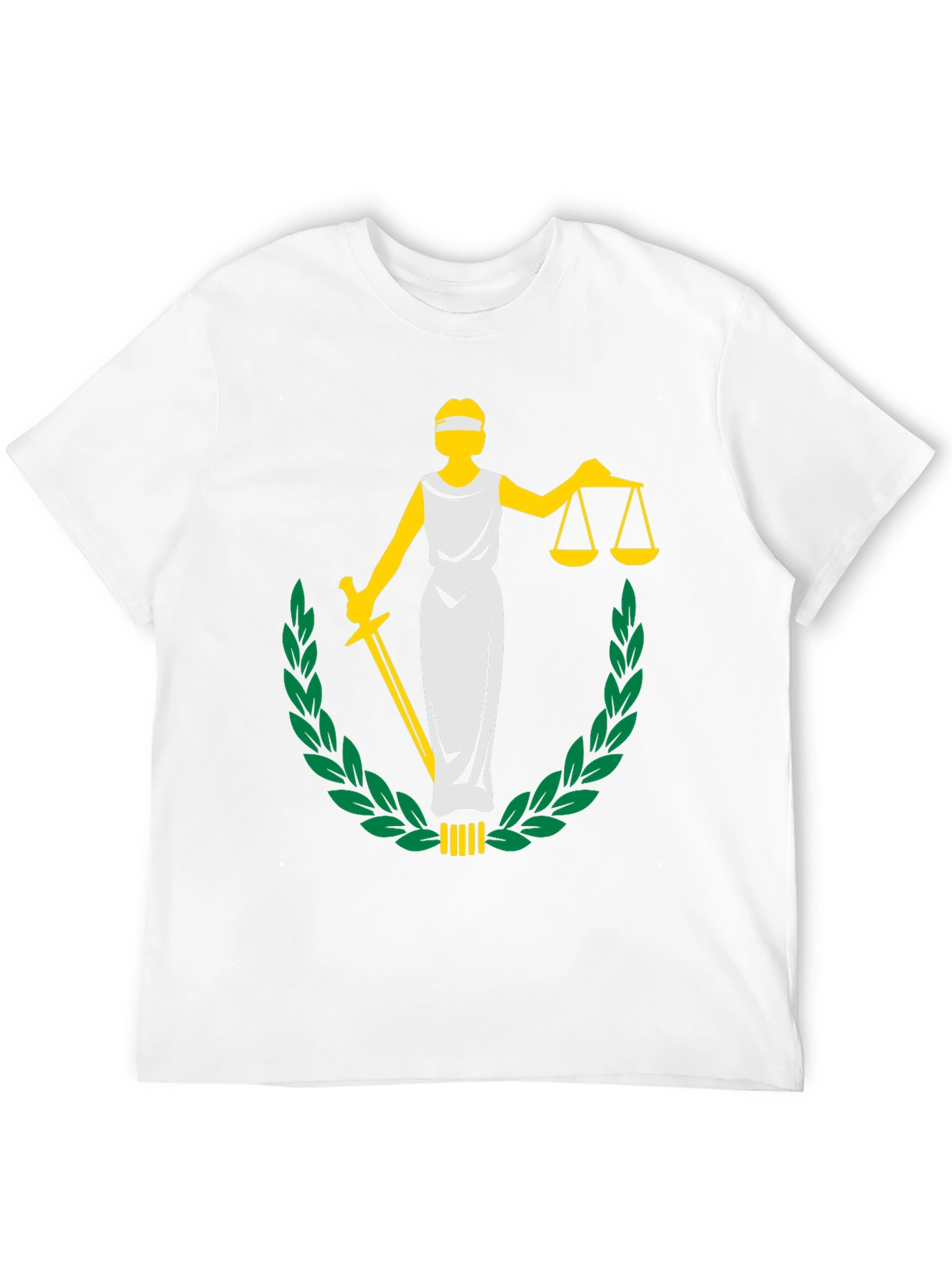 Justice Graphic Tee - Black Unisex T-Shirt