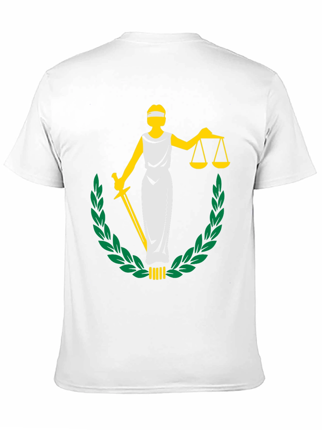 Justice Graphic Tee - Black Unisex T-Shirt