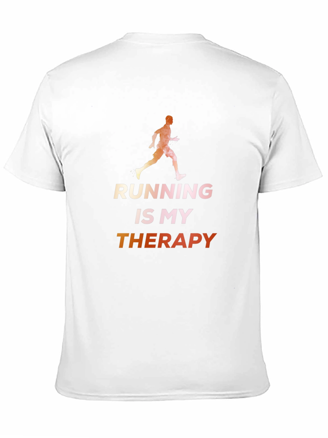 Running is My Therapy Graphic Tee