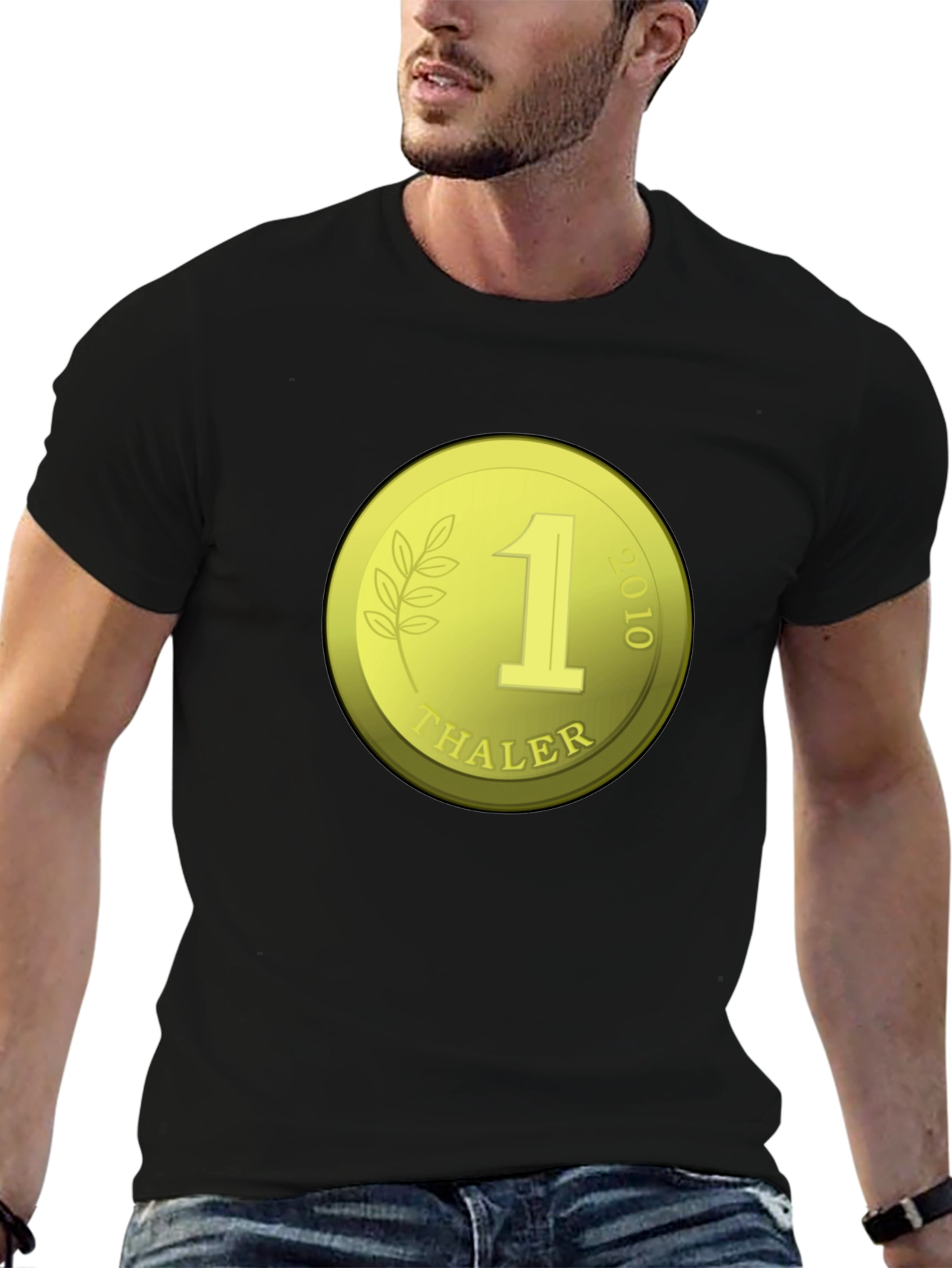 Novelty Coin Design T-Shirt