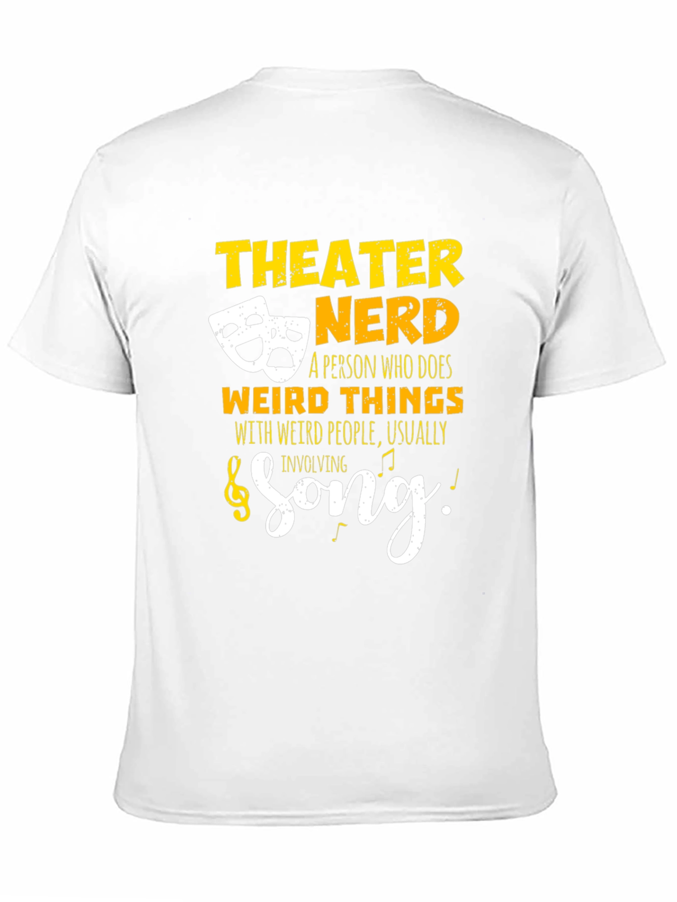 Theater Nerd Graphic T-Shirt - Funny Actor Gift