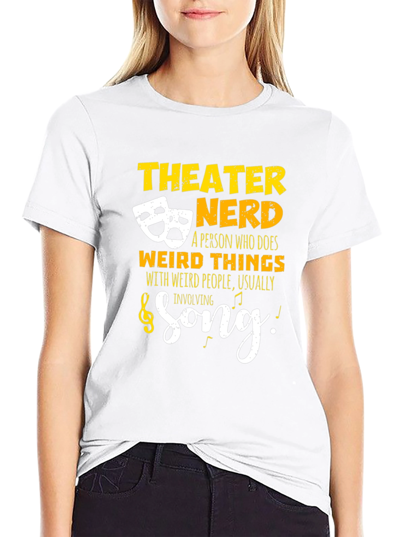 Theater Nerd Graphic T-Shirt - Funny Actor Gift