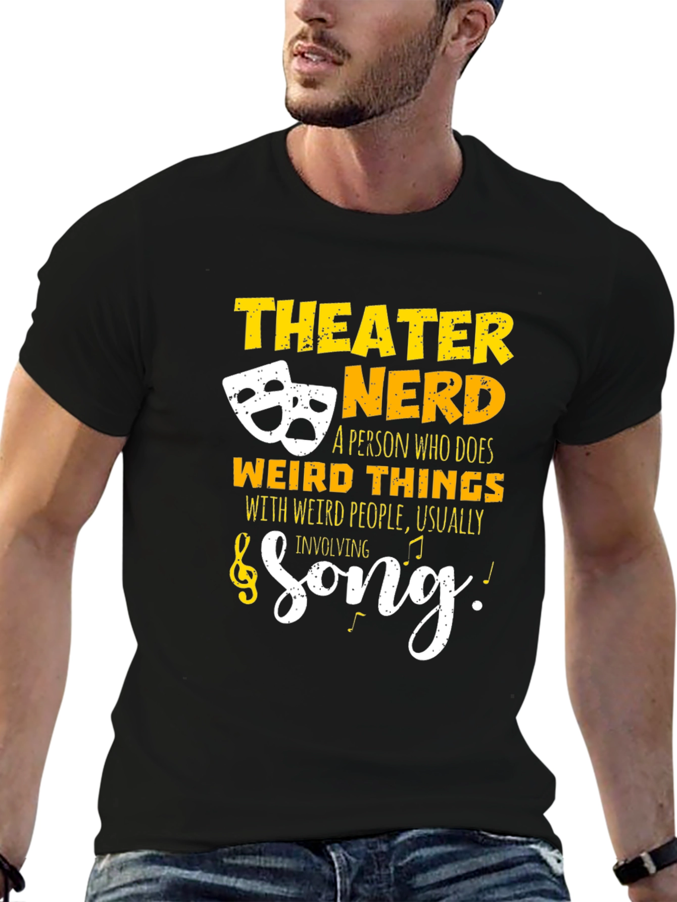 Theater Nerd Graphic T-Shirt - Funny Actor Gift