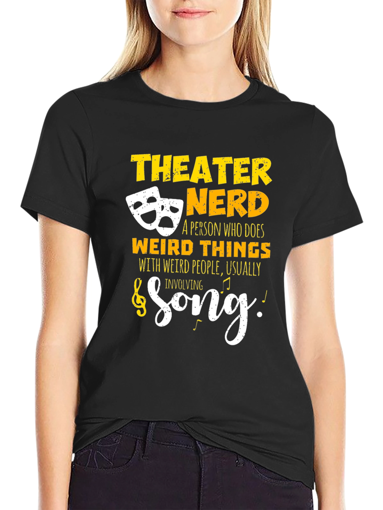 Theater Nerd Graphic T-Shirt - Funny Actor Gift