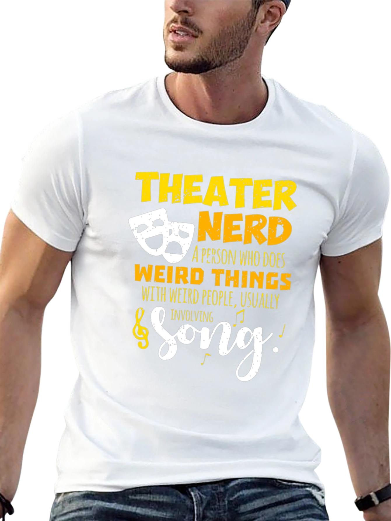 Theater Nerd Graphic T-Shirt - Funny Actor Gift