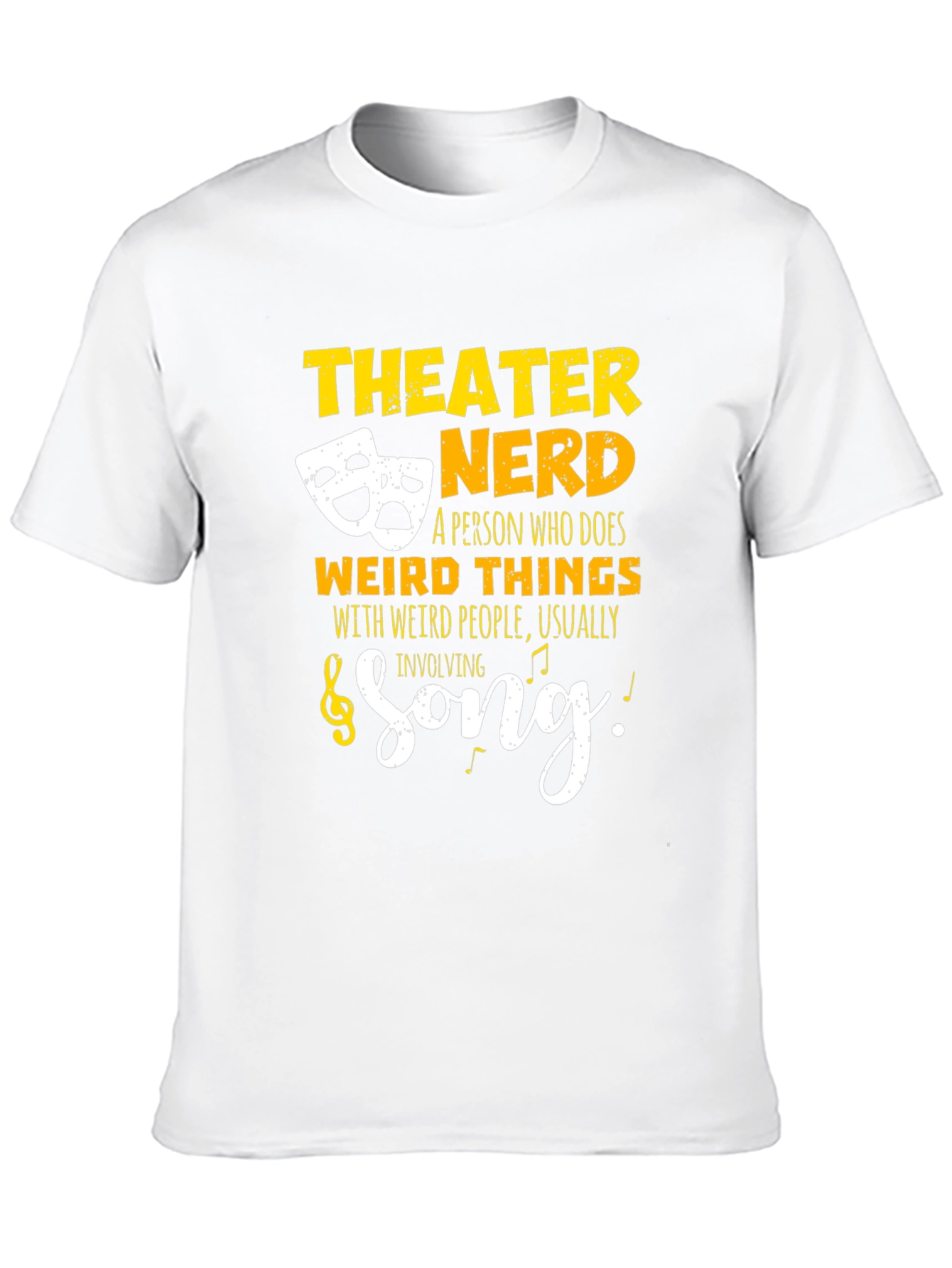 Theater Nerd Graphic T-Shirt - Funny Actor Gift