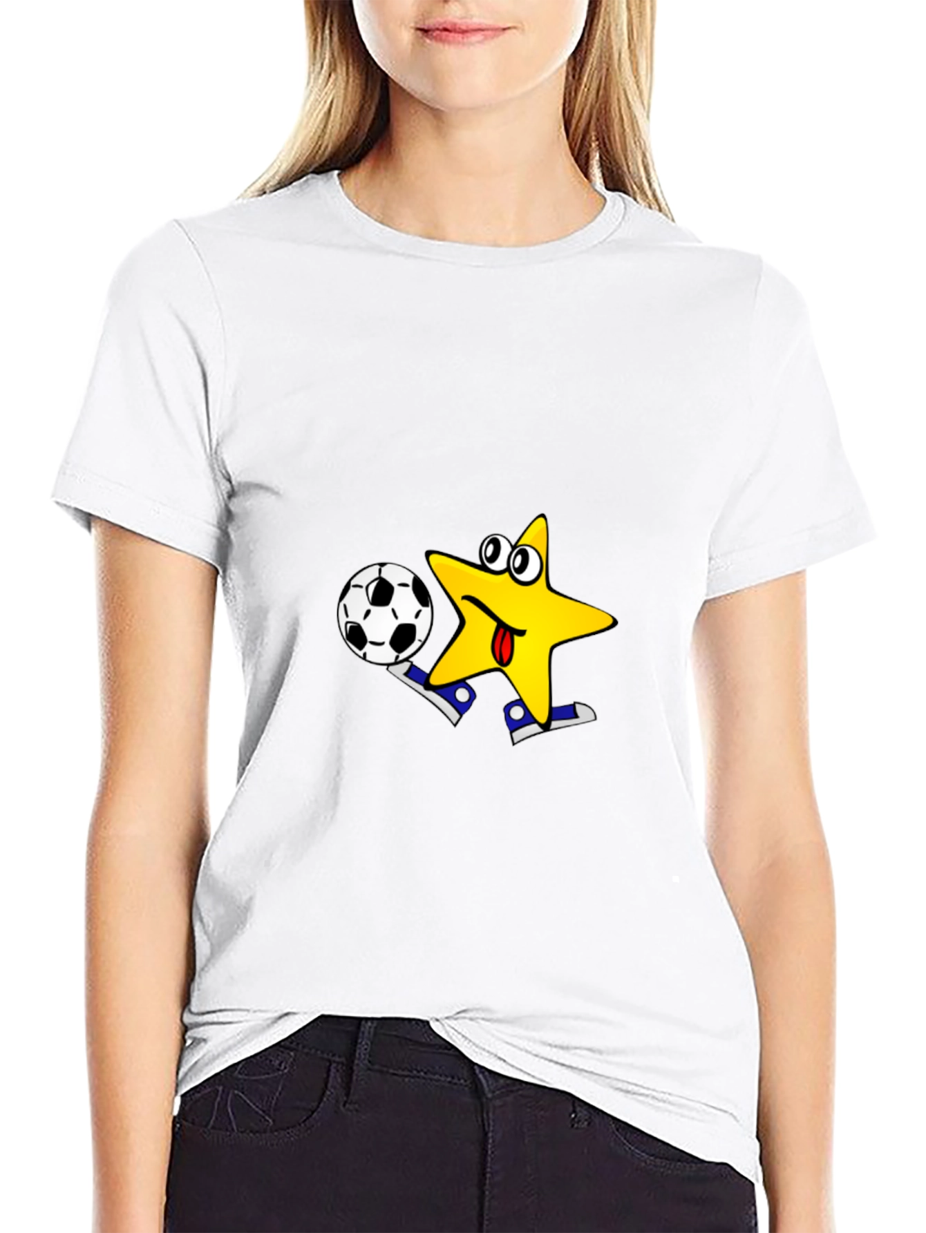Funny Star Soccer T-Shirt - Kick Off in Style!