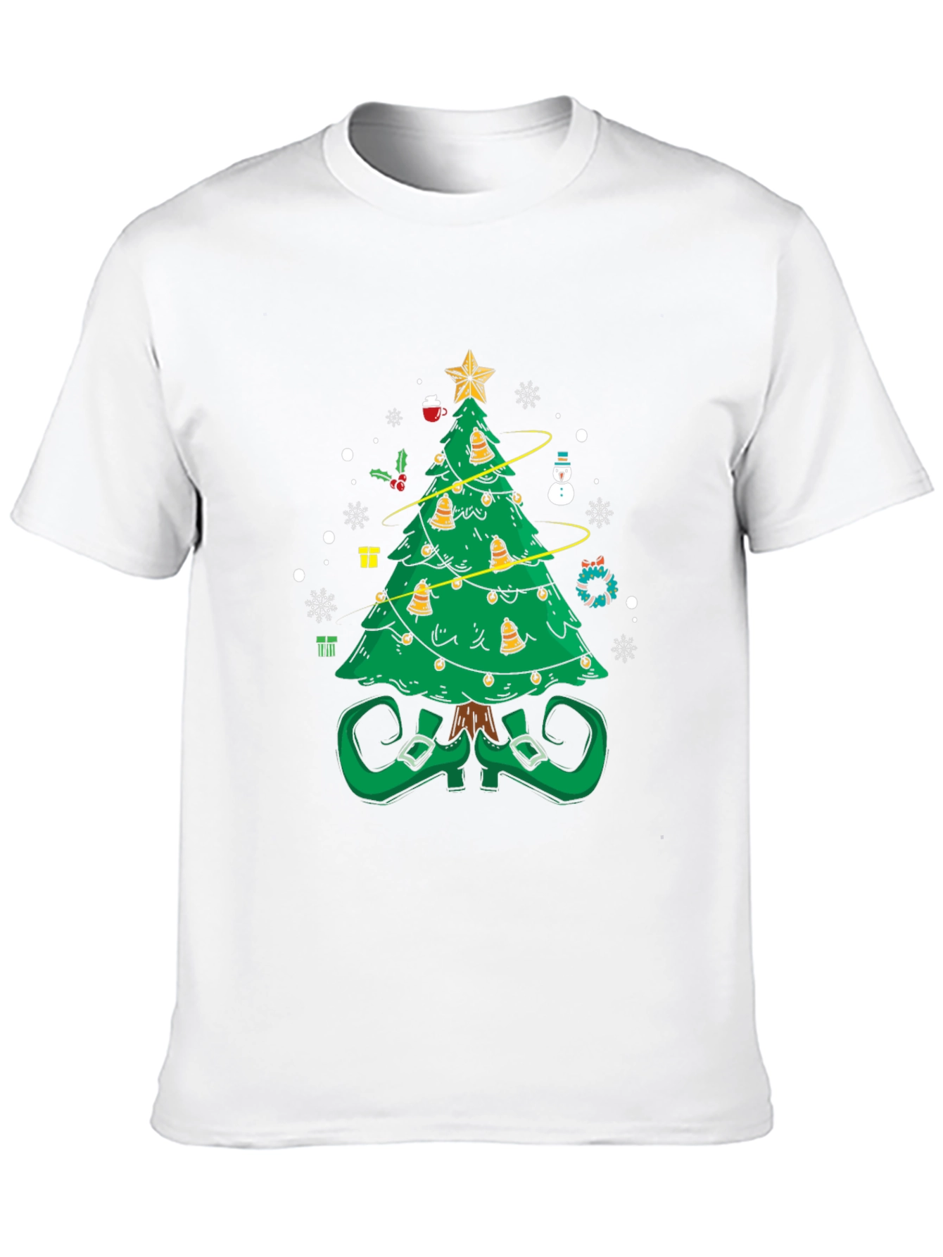 Festive Christmas Tree Elf Shirt