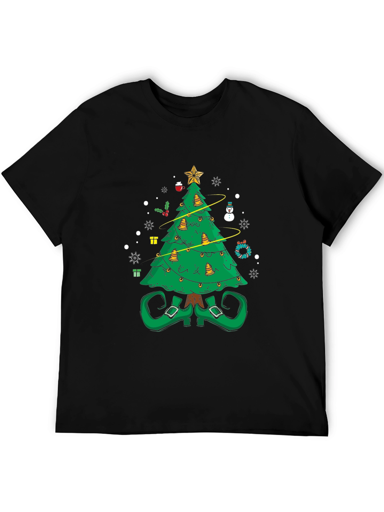 Festive Christmas Tree Elf Shirt