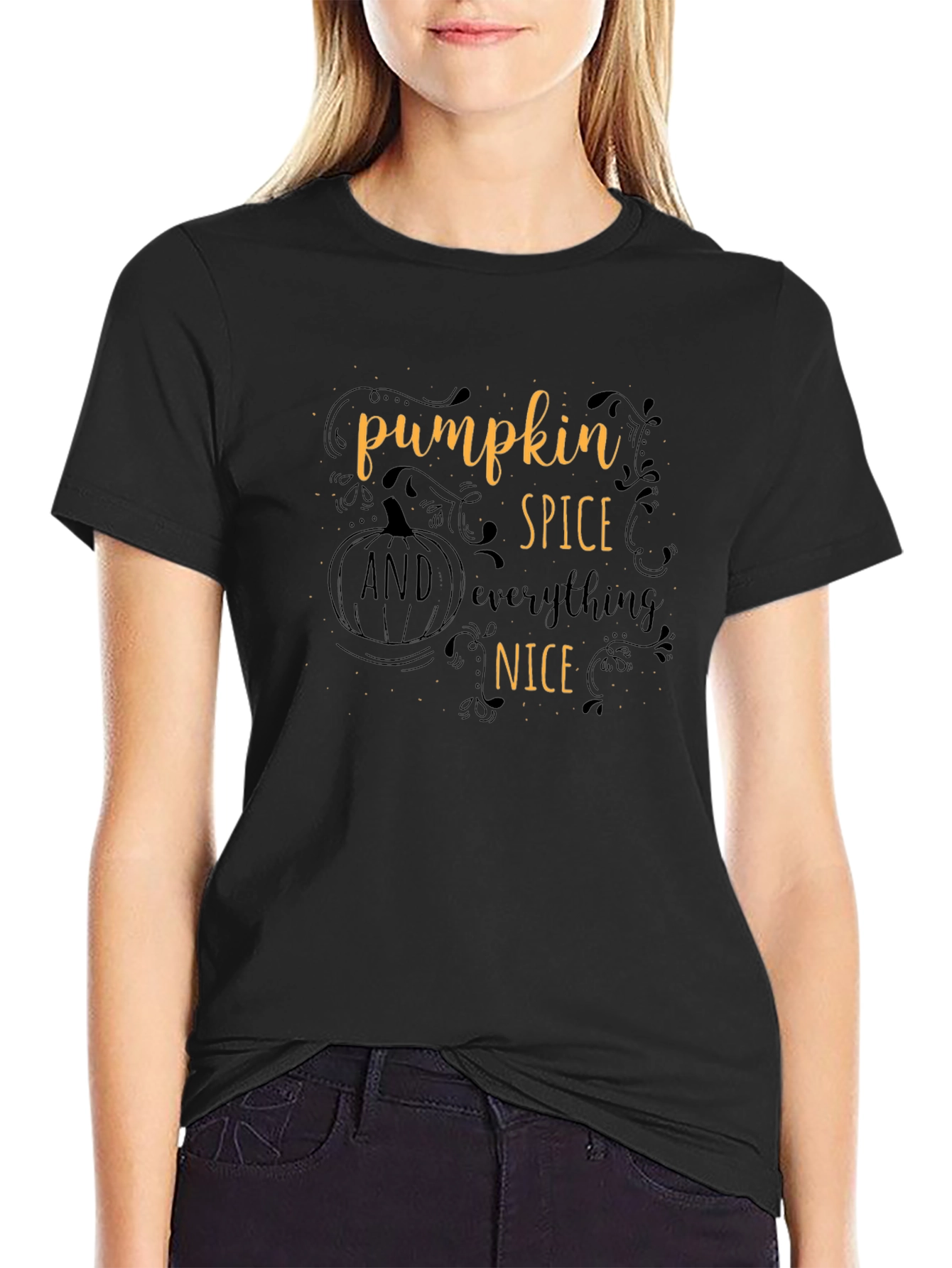 Pumpkin Spice & Everything Nice Graphic Tee