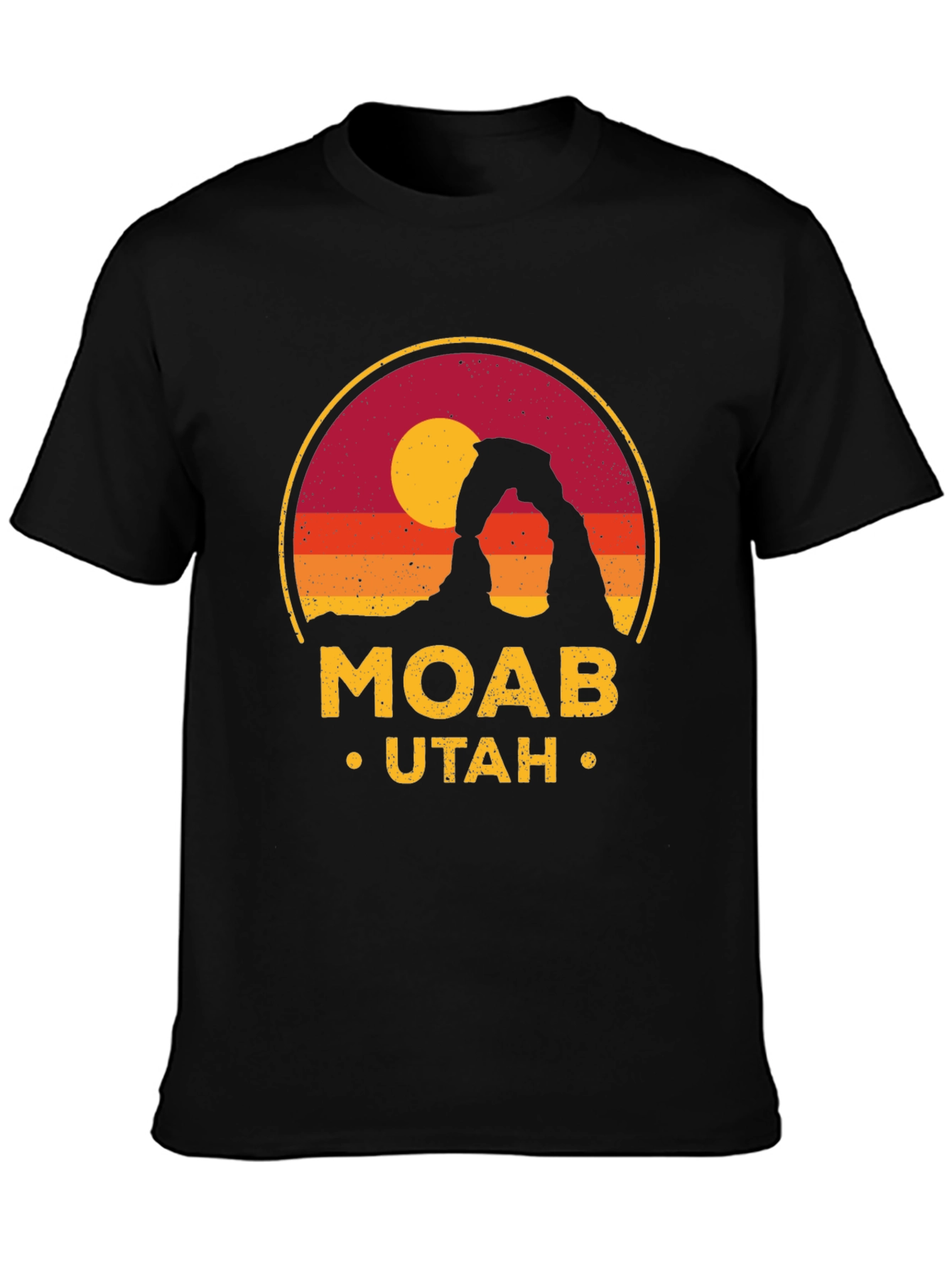 Moab Utah T-Shirt - Desert Landscape Graphic Tee