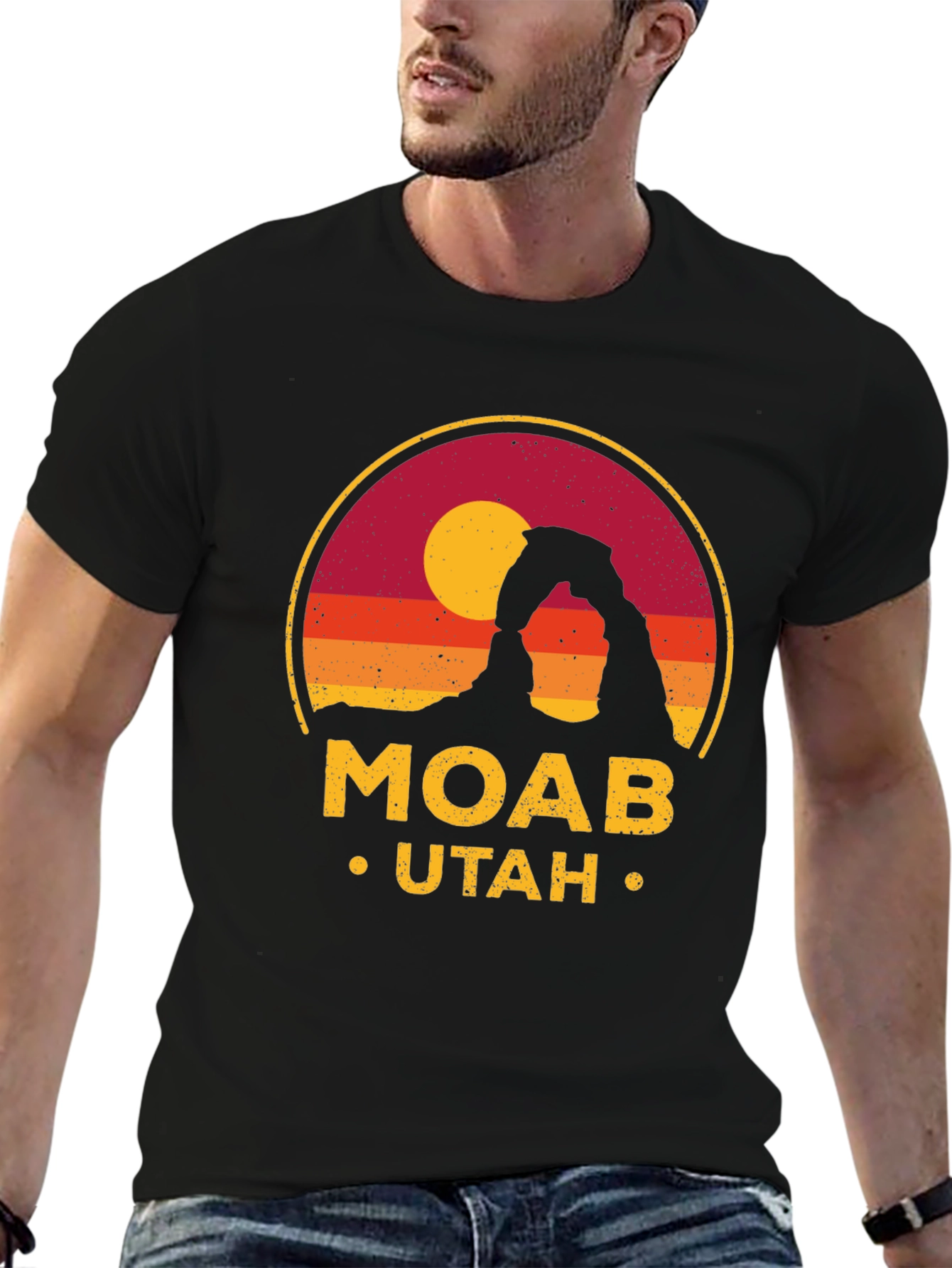 Moab Utah T-Shirt - Desert Landscape Graphic Tee