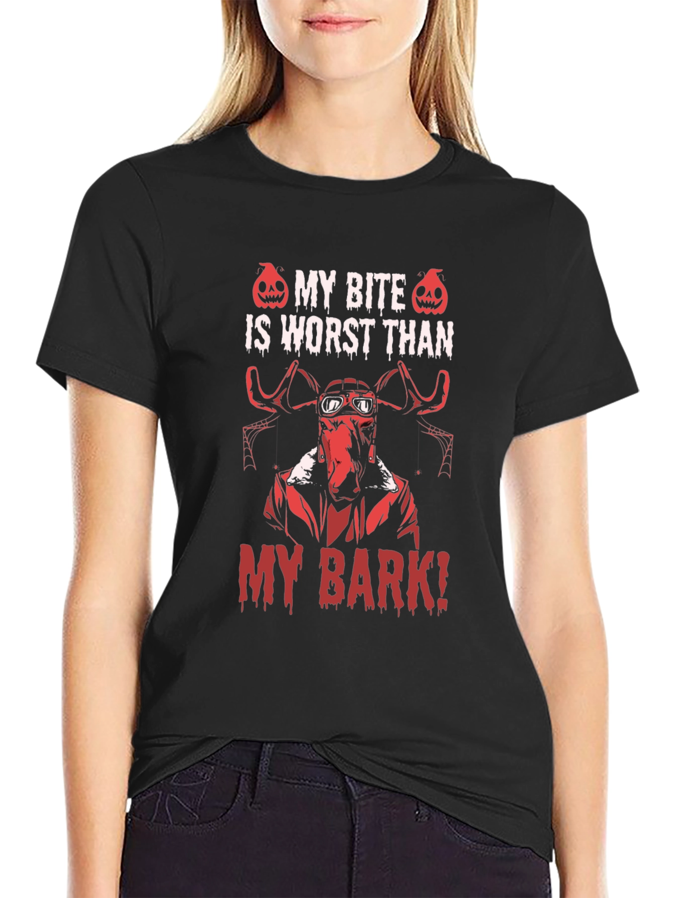 Halloween Moose Bite T-Shirt