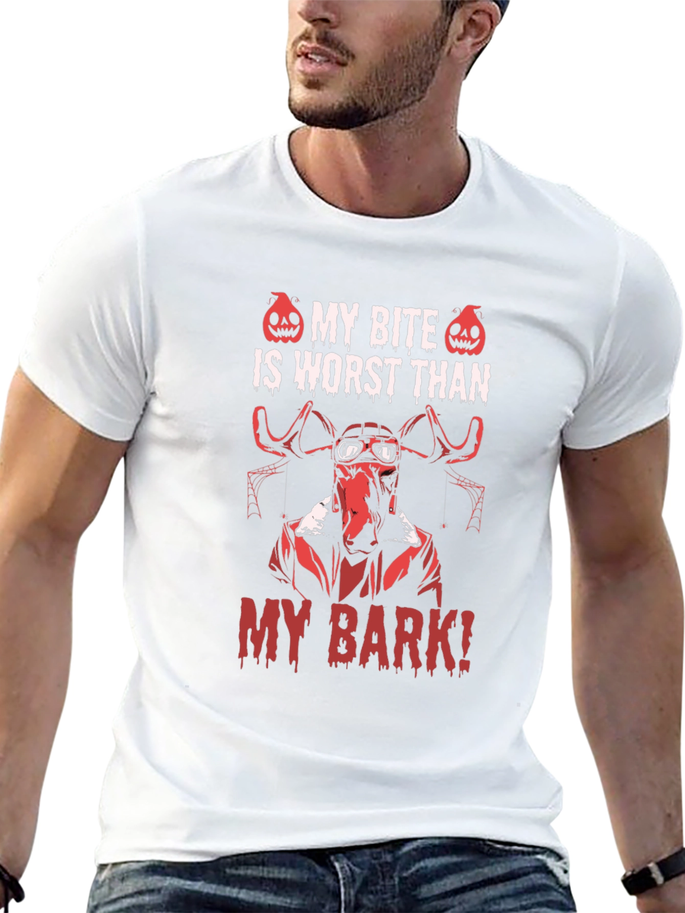 Halloween Moose Bite T-Shirt