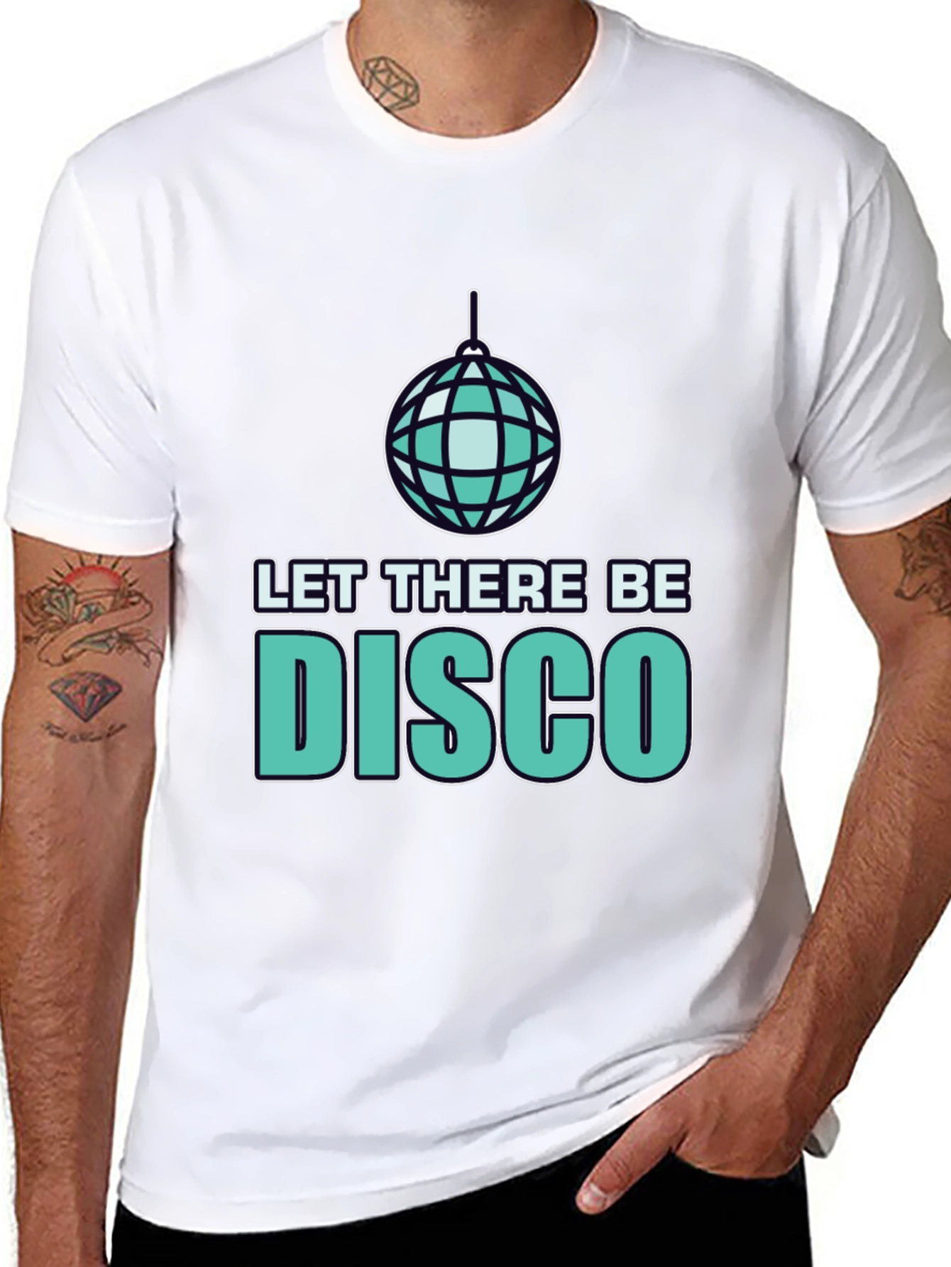 Let There Be Disco T-Shirt - Groovy Style