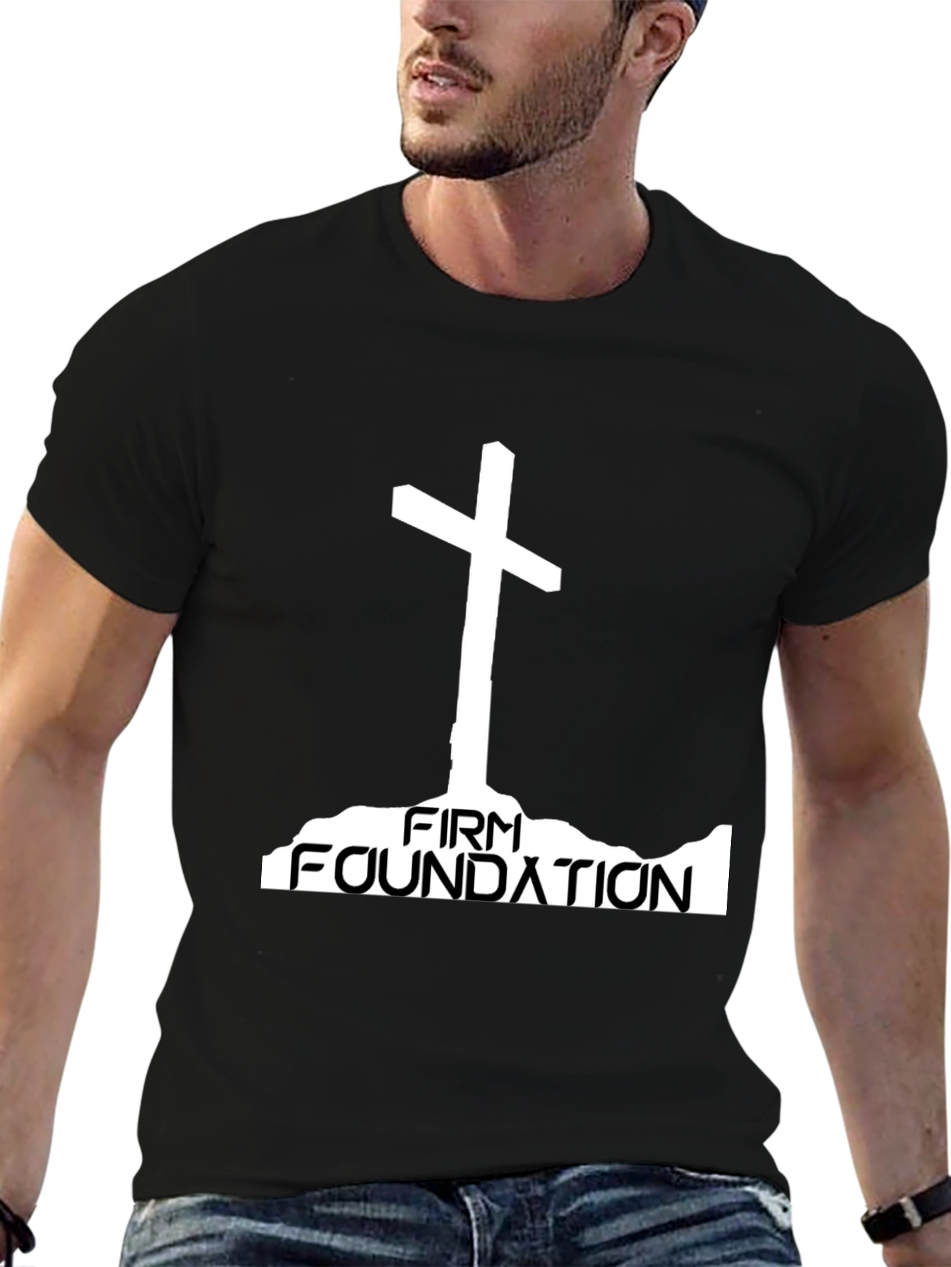 Firm Foundation Christian T-Shirt