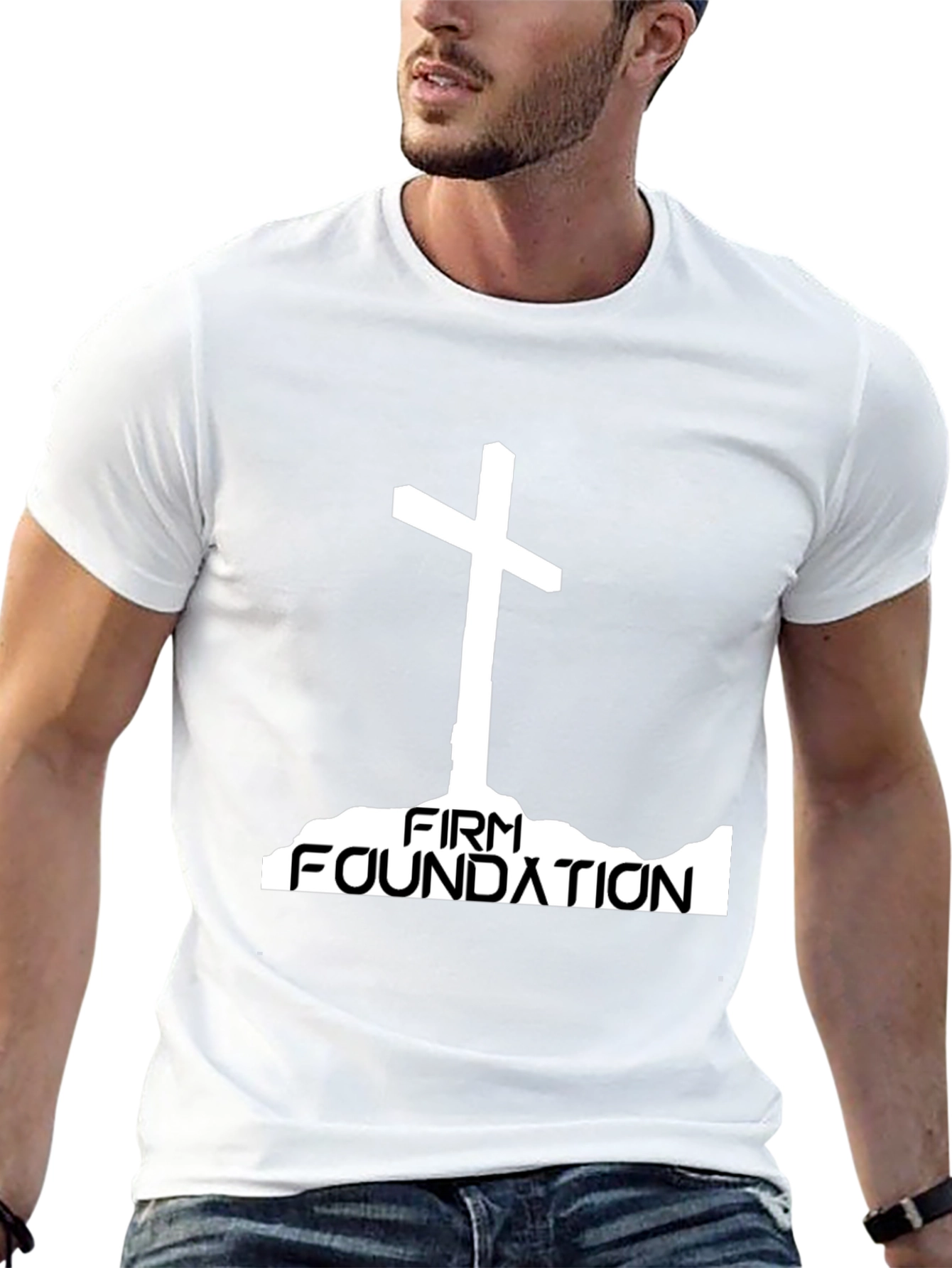 Firm Foundation Christian T-Shirt