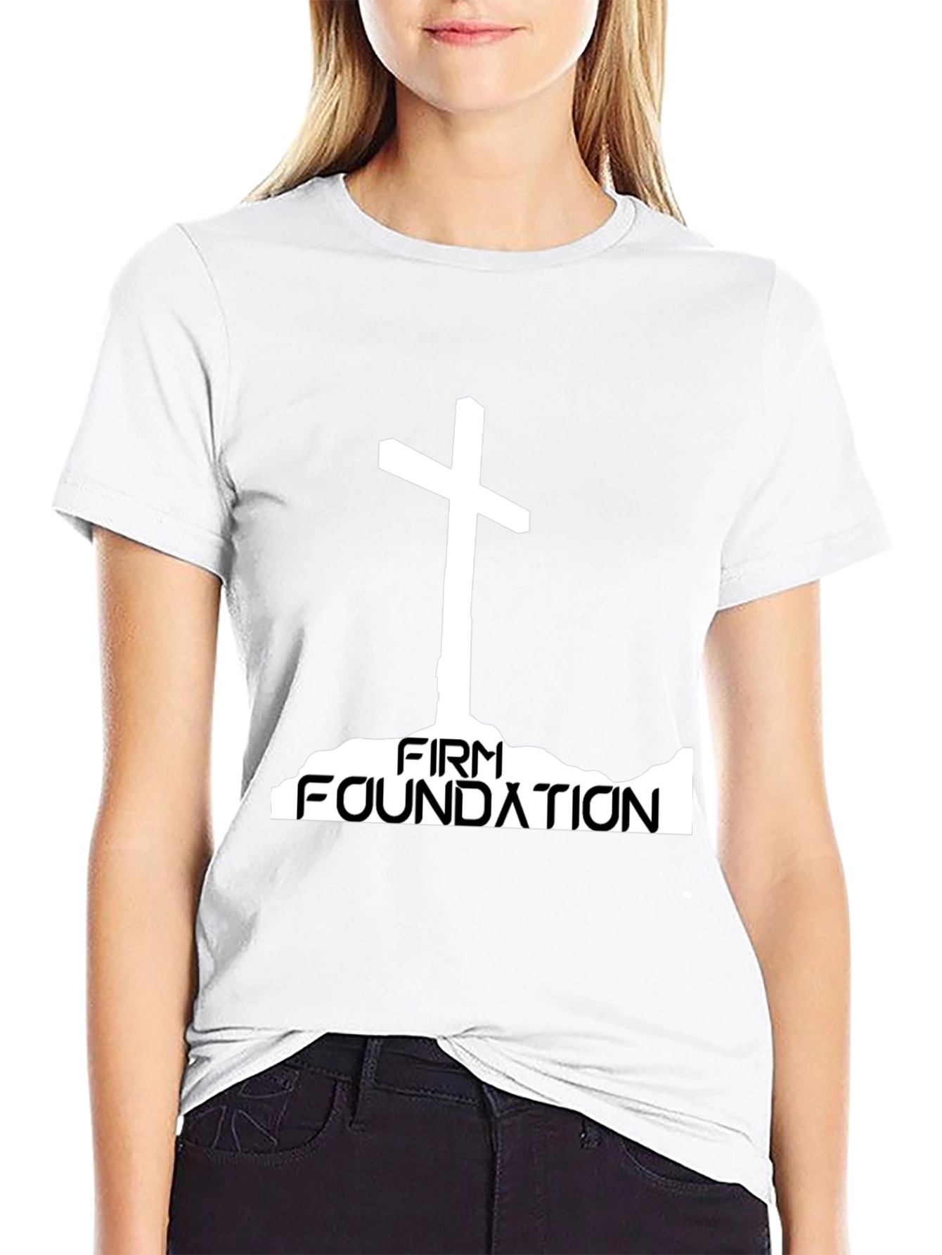 Firm Foundation Christian T-Shirt