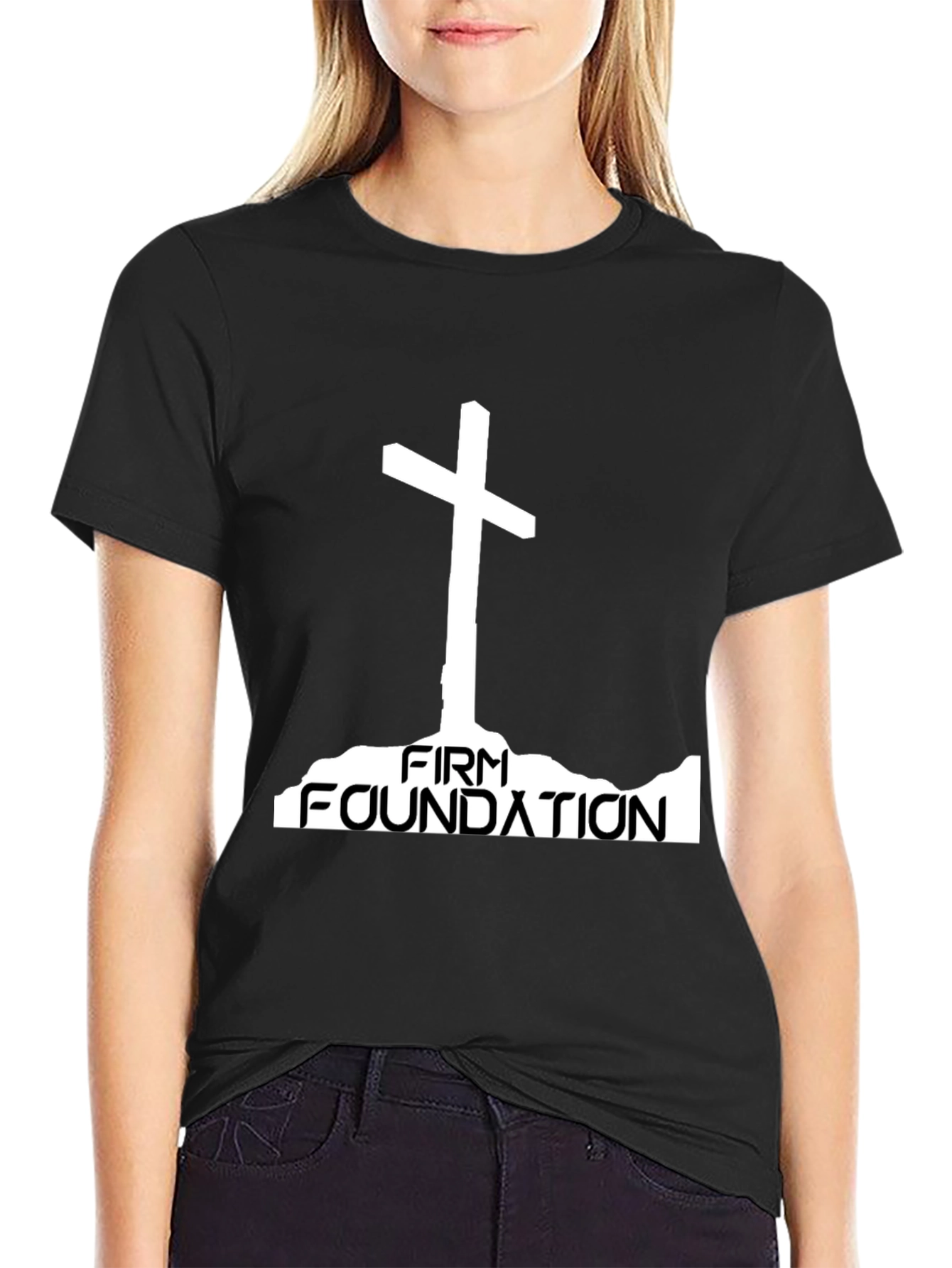 Firm Foundation Christian T-Shirt