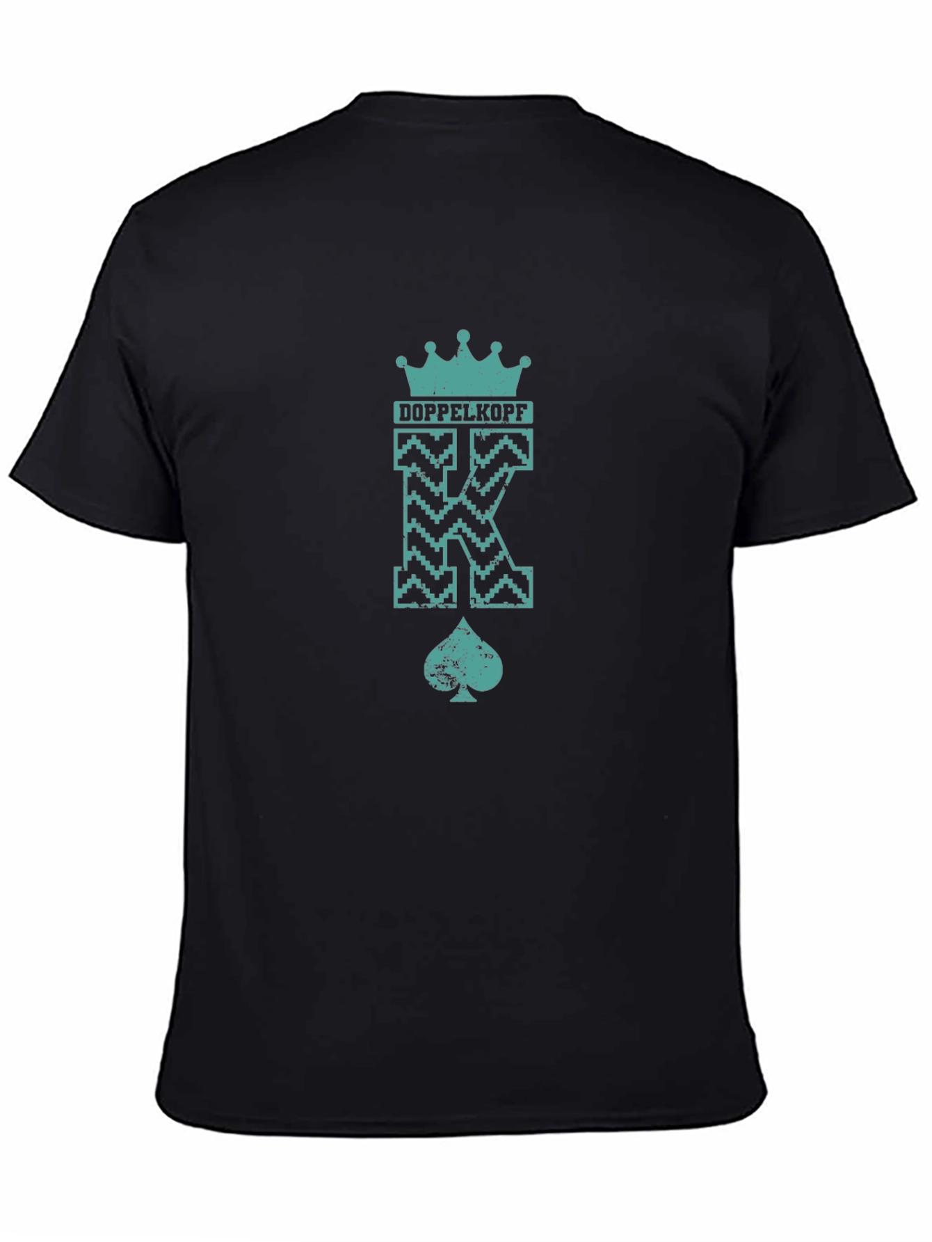 Doppelkopf Card Game K Spade Graphic Tee