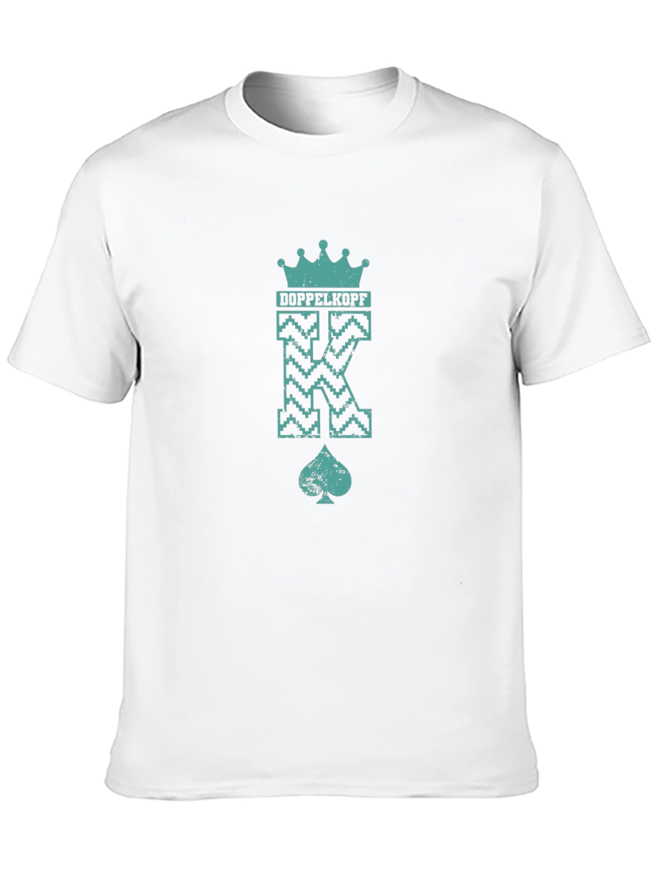 Doppelkopf Card Game K Spade Graphic Tee