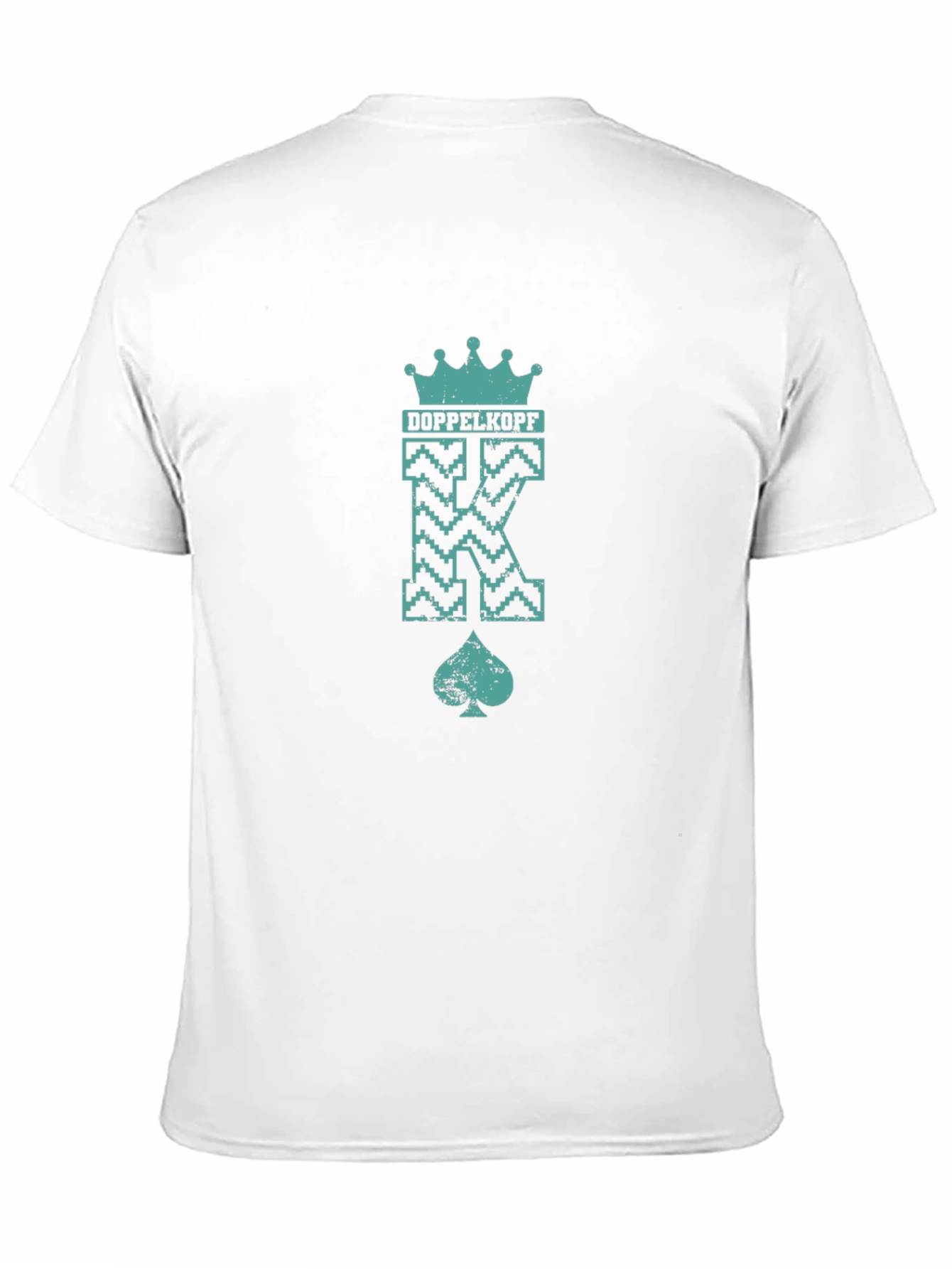 Doppelkopf Card Game K Spade Graphic Tee