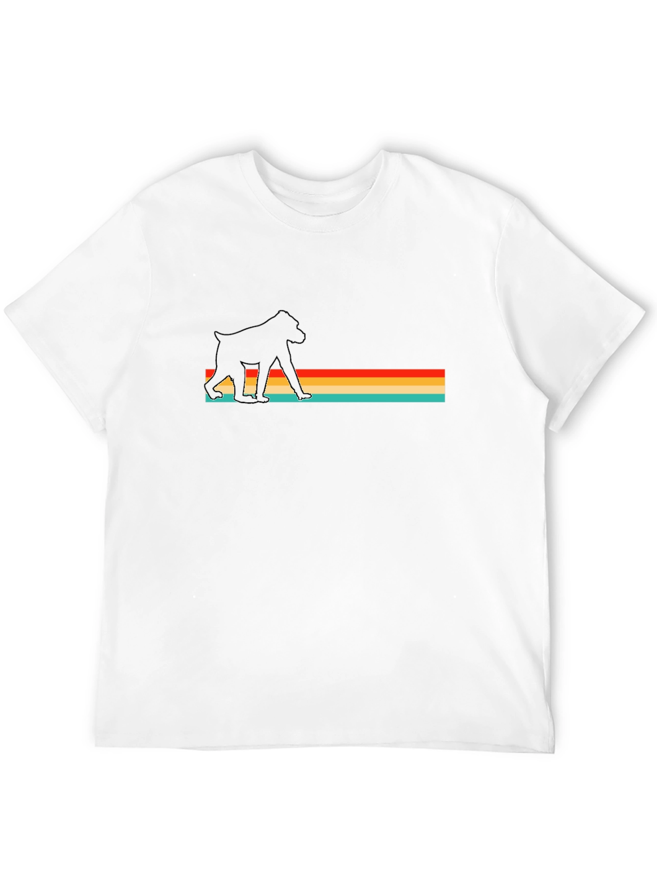 Retro Baboon Silhouette Tee